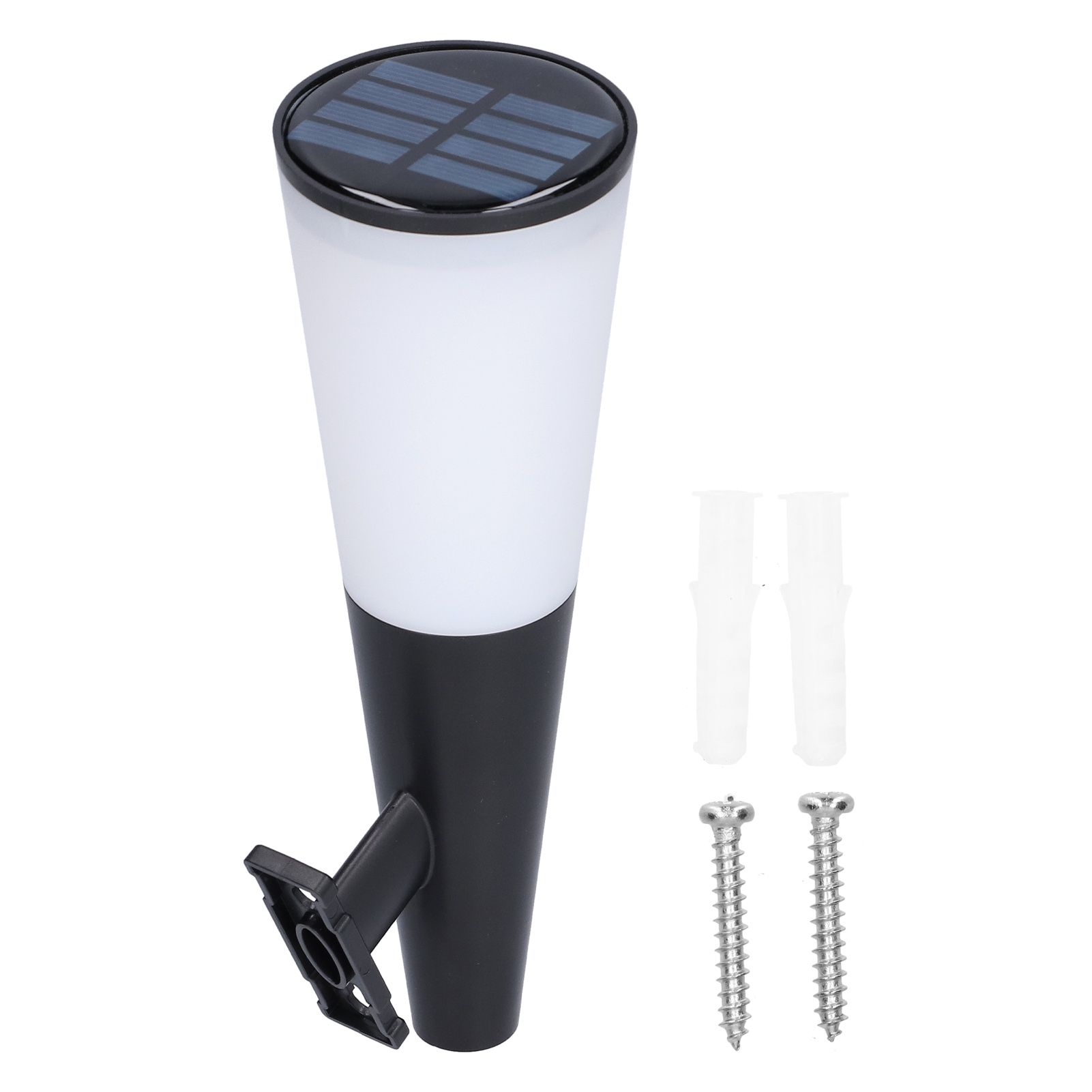 Solar Wall Lamp Warm White RGB Cordless Safe Modern Design Sturdy Durable Outdoor Lamp for Garden Garage BackyardRGB - Image 3