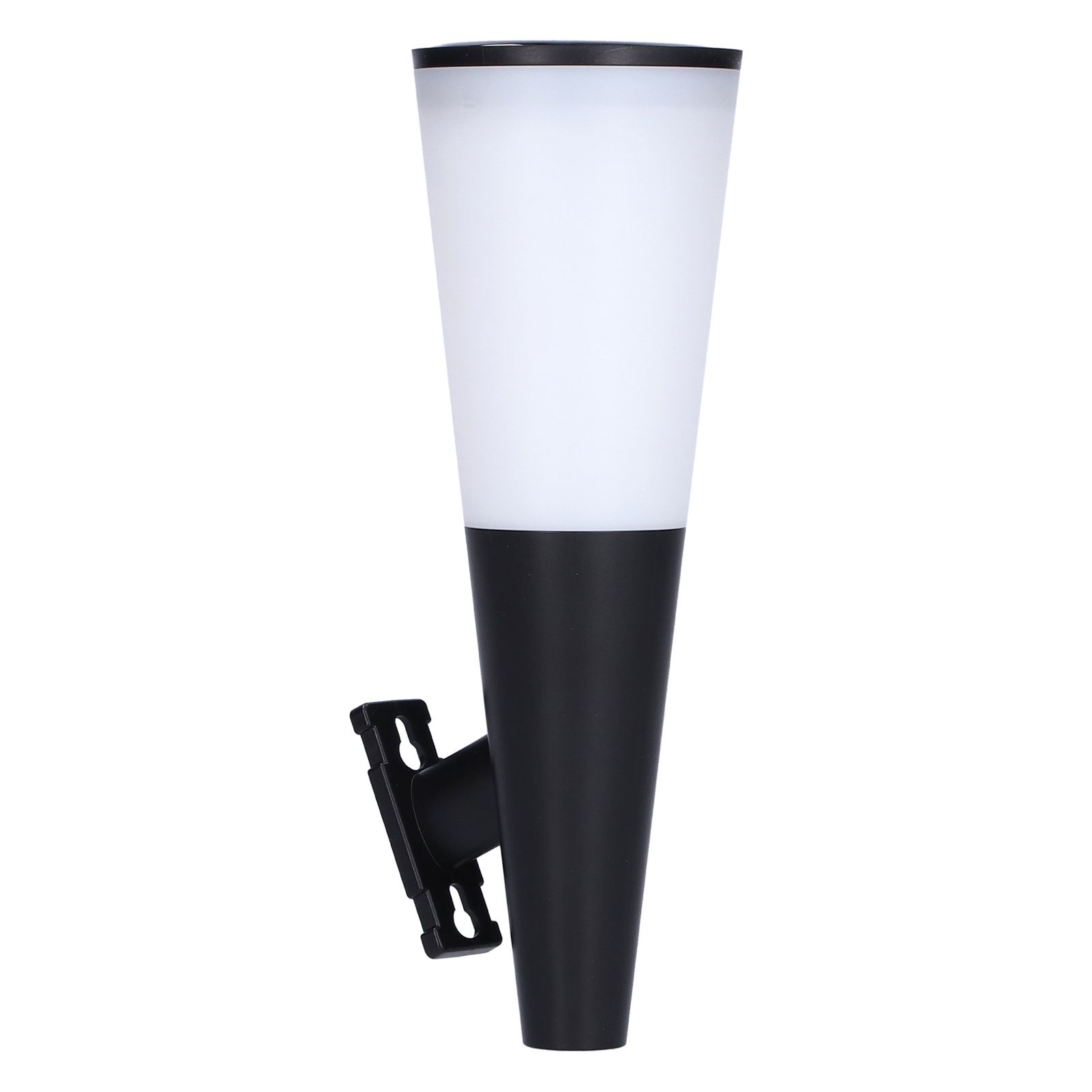 Solar Wall Lamp Warm White RGB Cordless Safe Modern Design Sturdy Durable Outdoor Lamp for Garden Garage BackyardRGB - Image 5