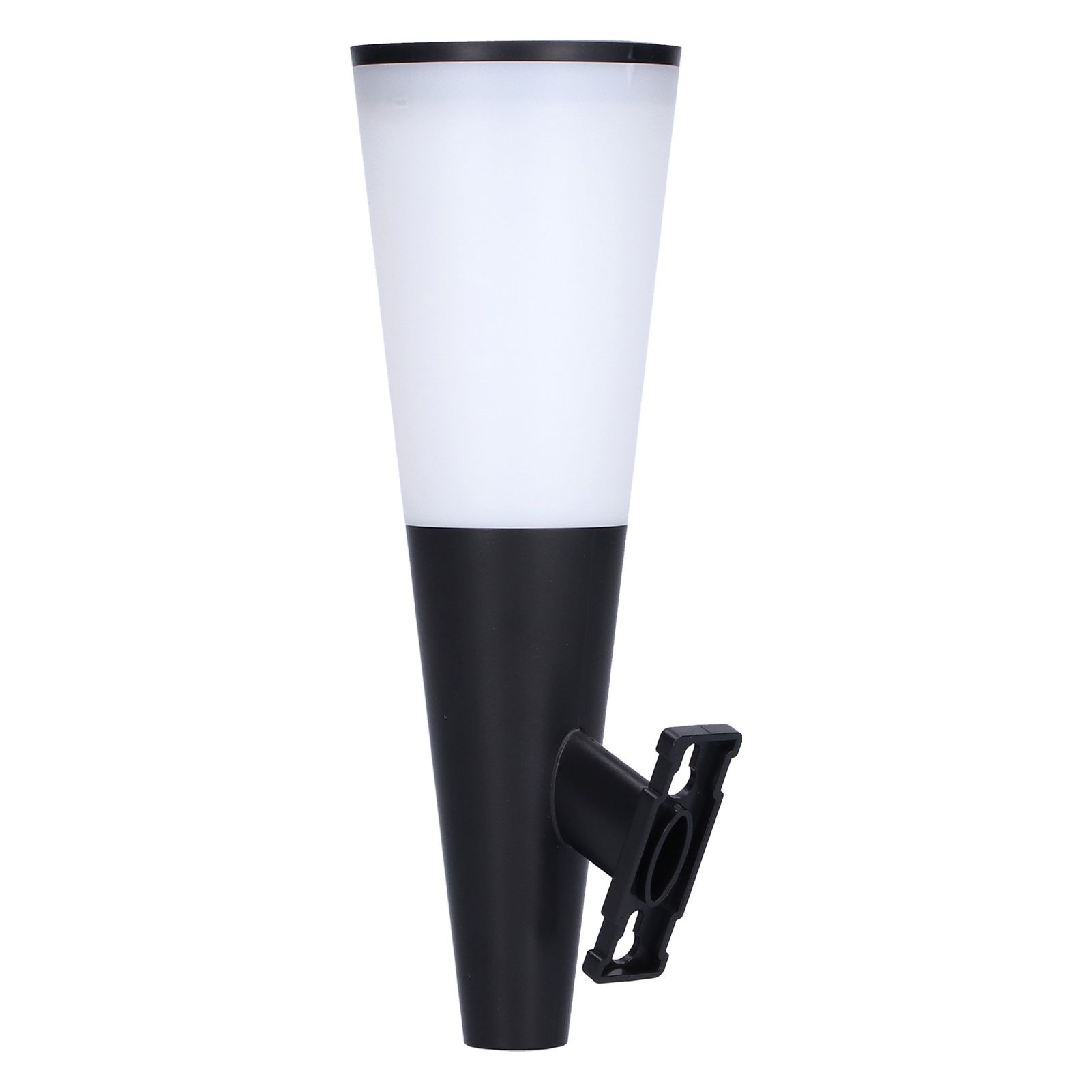 Solar Wall Lamp Warm White RGB Cordless Safe Modern Design Sturdy Durable Outdoor Lamp for Garden Garage BackyardRGB - Image 6