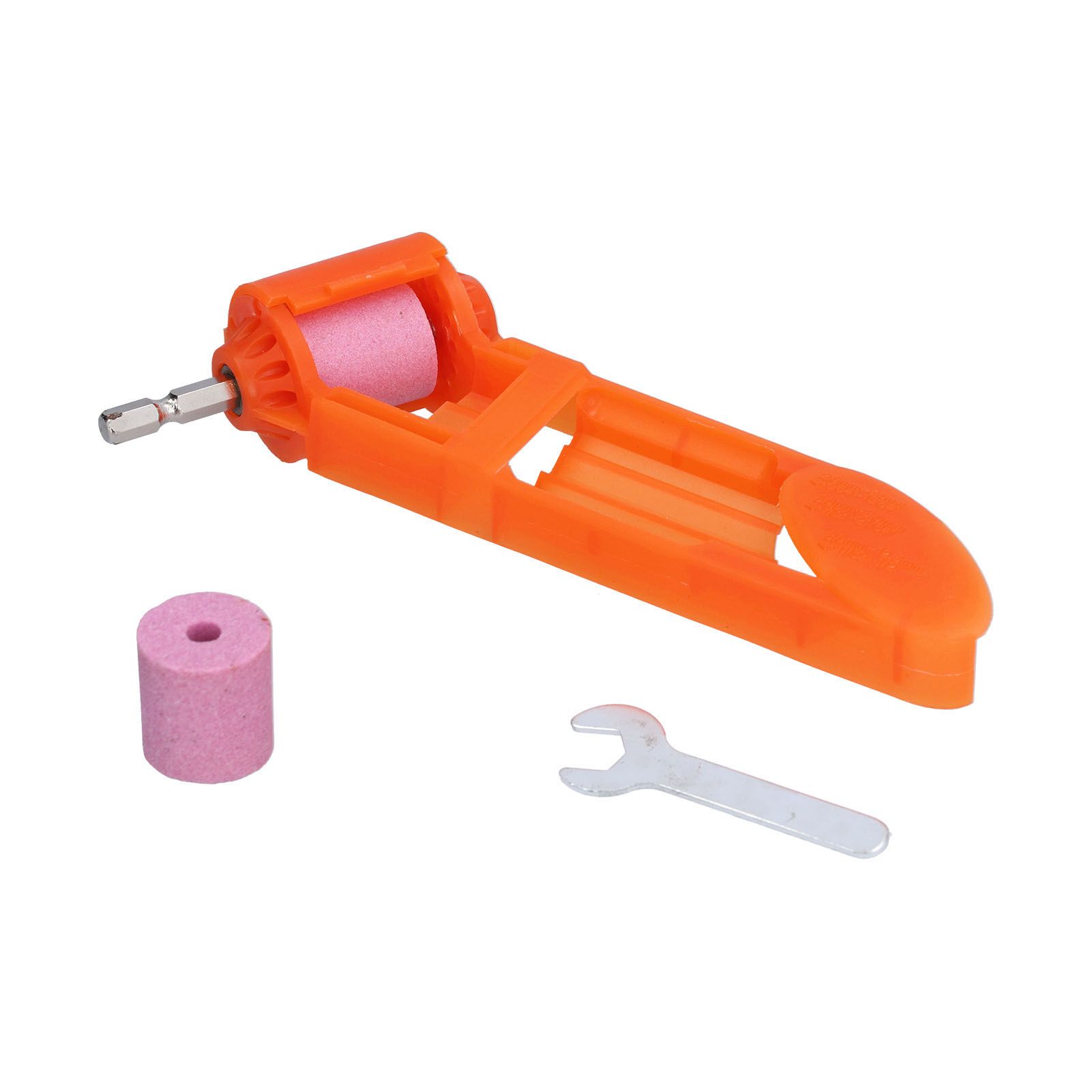 Drill Bit Sharpener Corundum Grinding Wheel Portable Sharpening Tool for Grinding Iron Drill Bits - Image 2