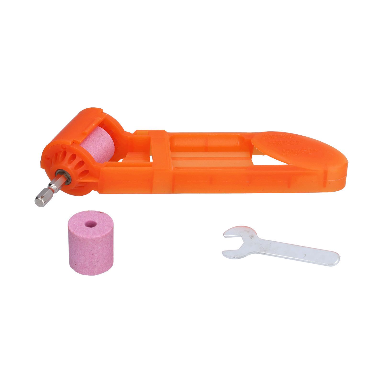 Drill Bit Sharpener Corundum Grinding Wheel Portable Sharpening Tool for Grinding Iron Drill Bits - Image 3