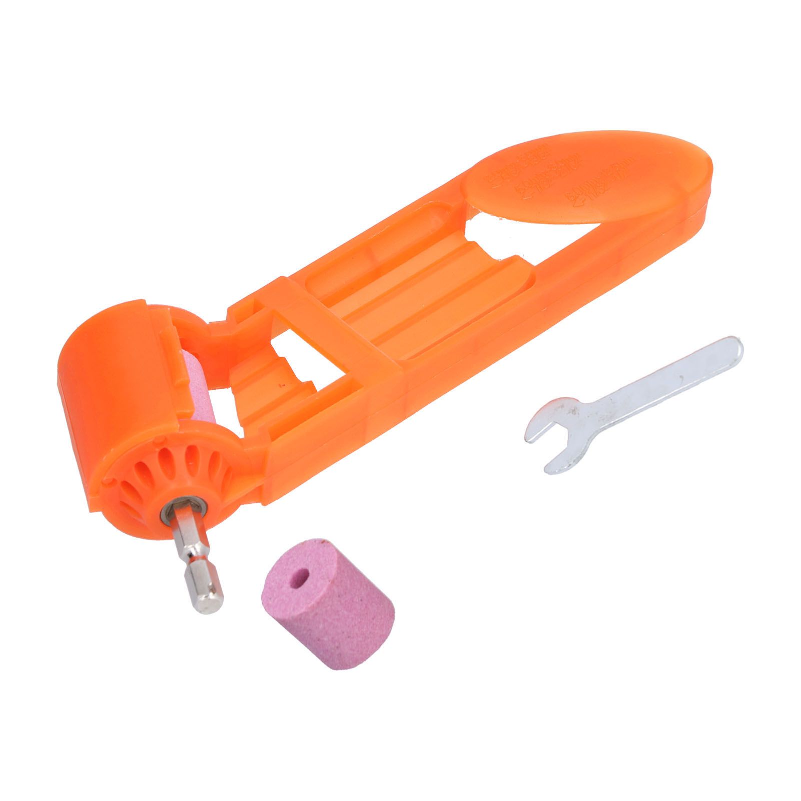 Drill Bit Sharpener Corundum Grinding Wheel Portable Sharpening Tool for Grinding Iron Drill Bits - Image 6