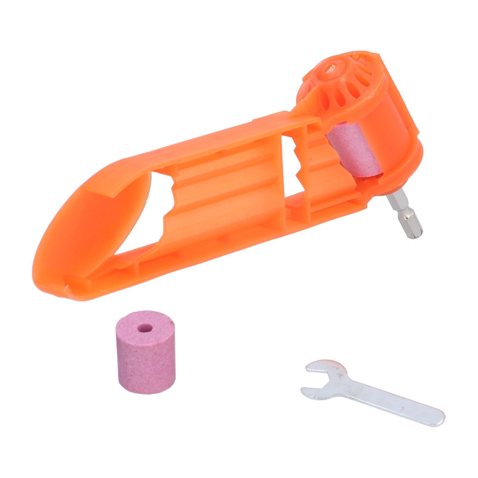 Drill Bit Sharpener Corundum Grinding Wheel Portable Sharpening Tool for Grinding Iron Drill Bits - Image 7