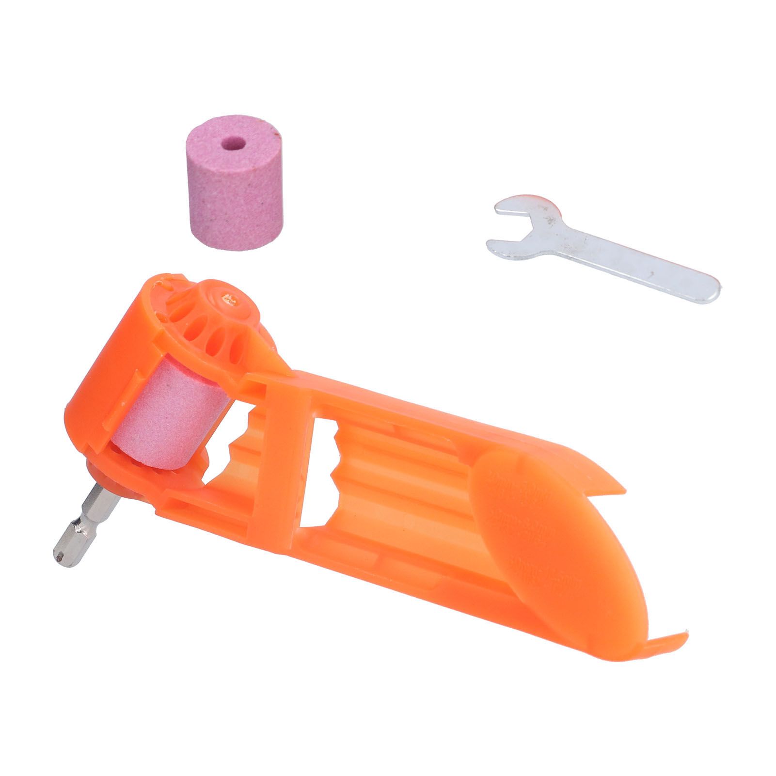 Drill Bit Sharpener Corundum Grinding Wheel Portable Sharpening Tool for Grinding Iron Drill Bits - Image 8