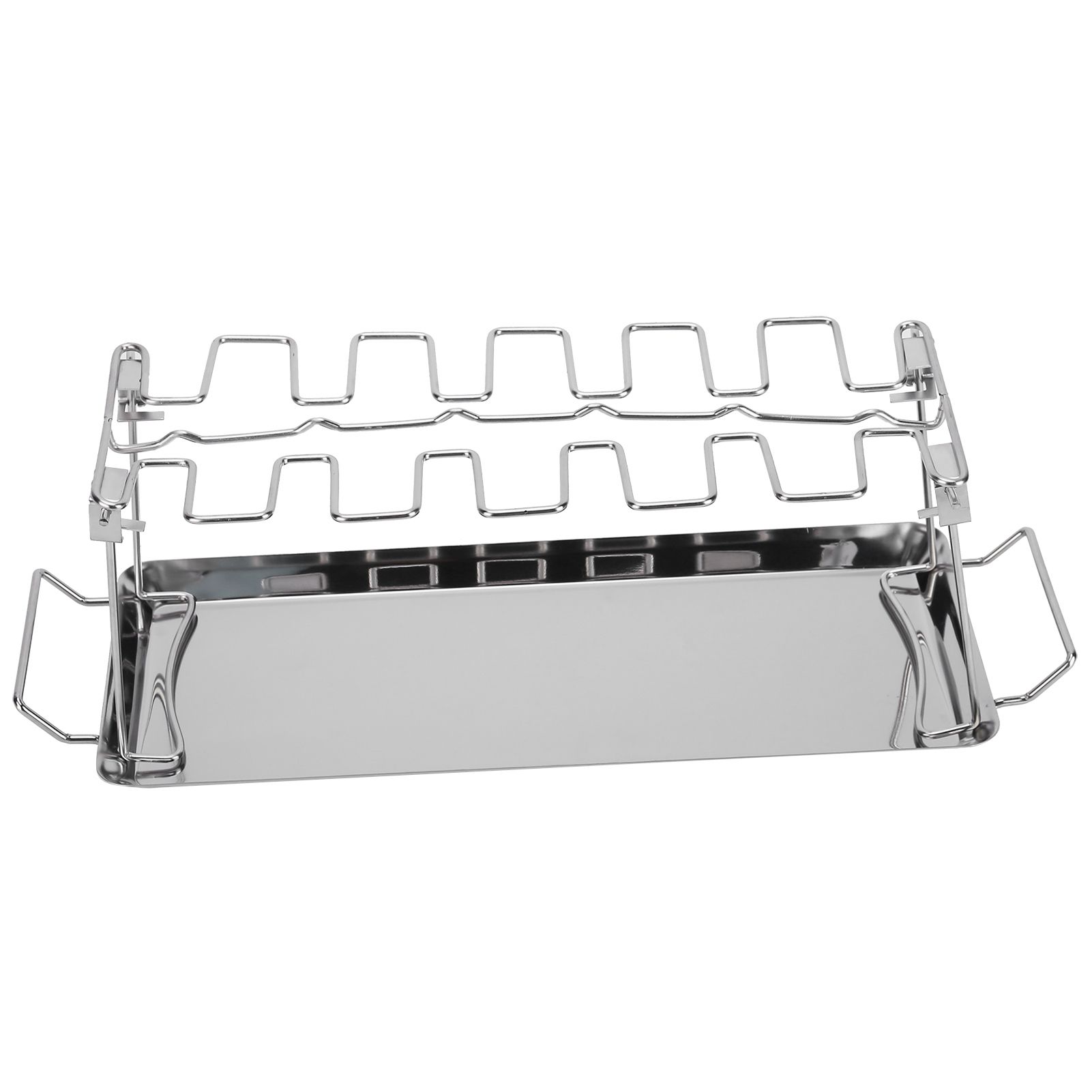 Chicken Wing Leg Rack with Bakeware Vertical Chicken Leg Grill for Barbecue Accessories - Image 6