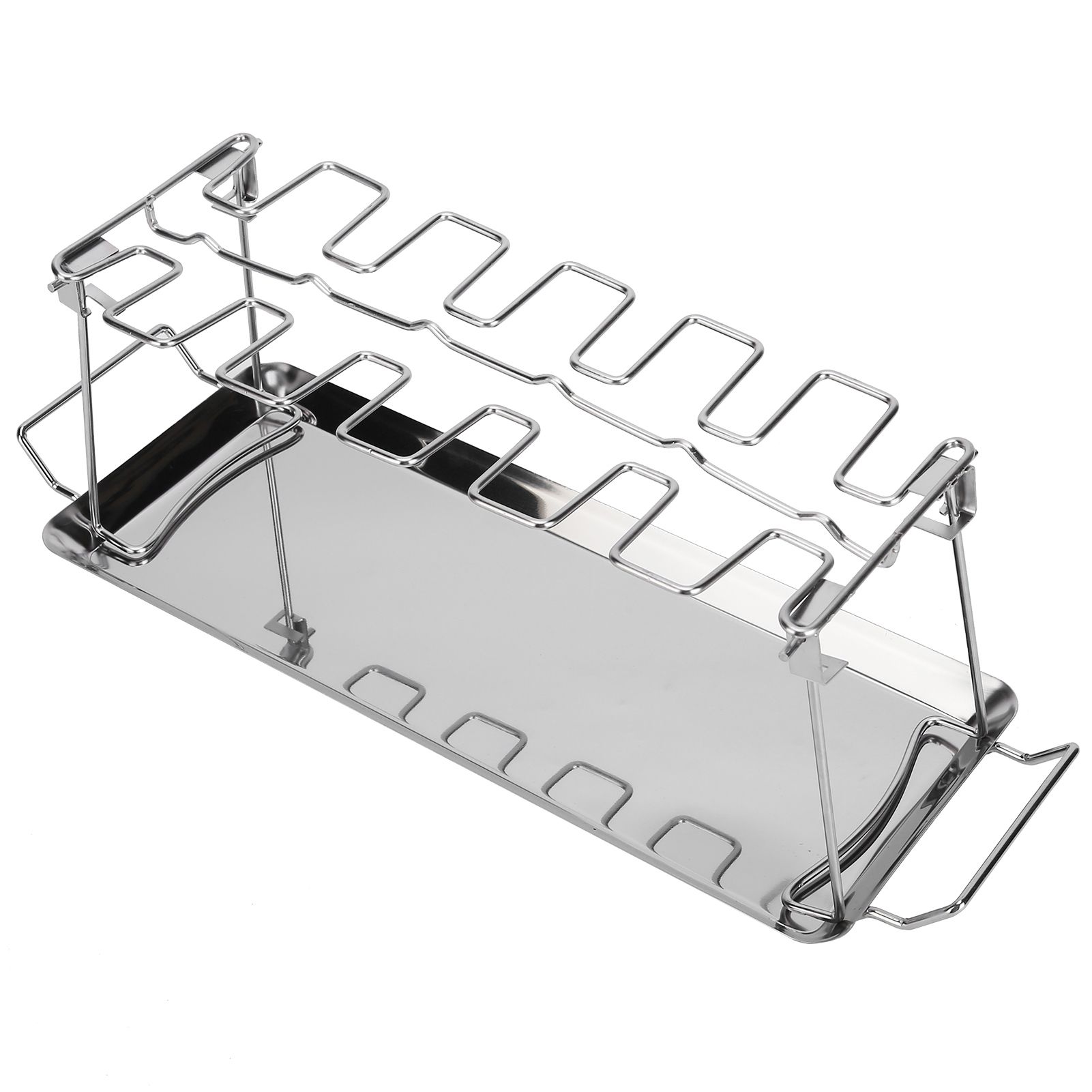 Chicken Wing Leg Rack with Bakeware Vertical Chicken Leg Grill for Barbecue Accessories - Image 7