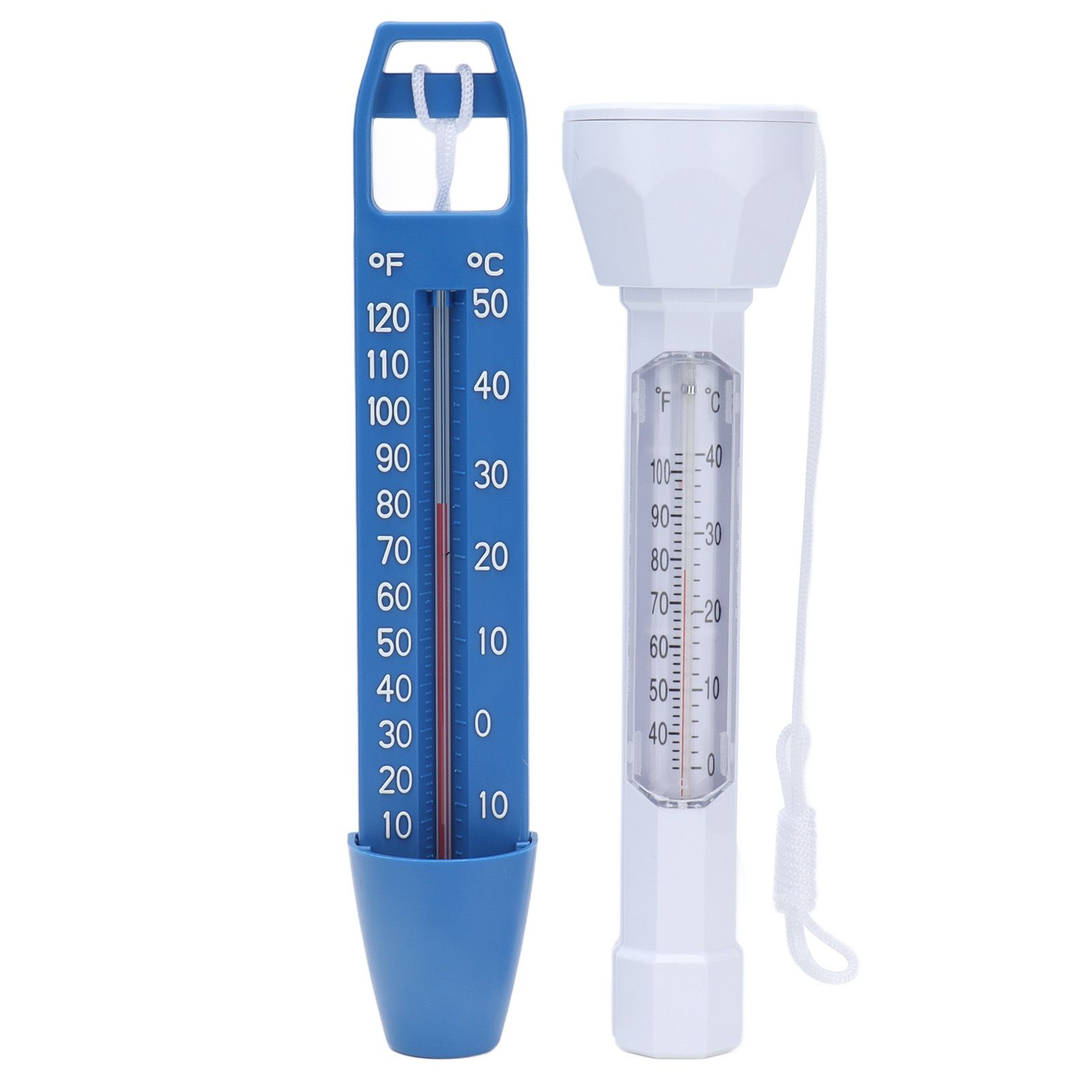 Floating Pool Thermometer Set Multi Unit Durable Waterproof Water Thermometer with Lanyard - Image 1