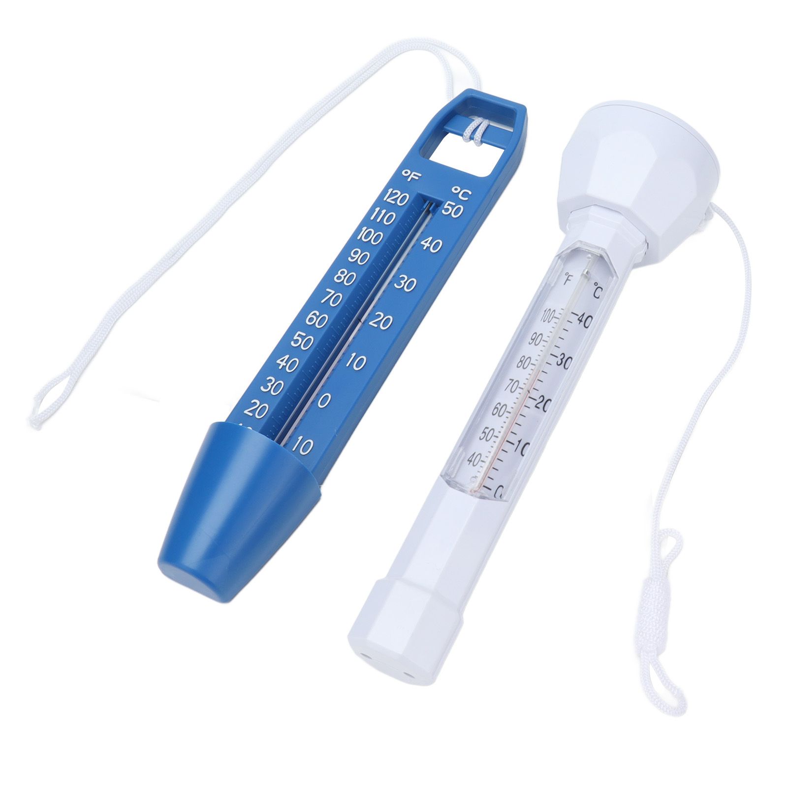 Floating Pool Thermometer Set Multi Unit Durable Waterproof Water Thermometer with Lanyard - Image 2