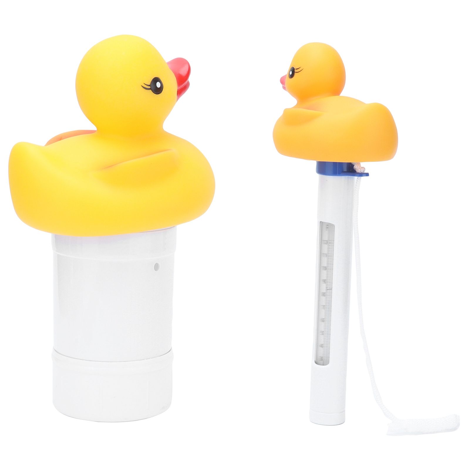 2Pcs Water Thermometer Set High Temperature Resistant Pool Chlorine Dispenser for Pond Swimming Pool - Image 4