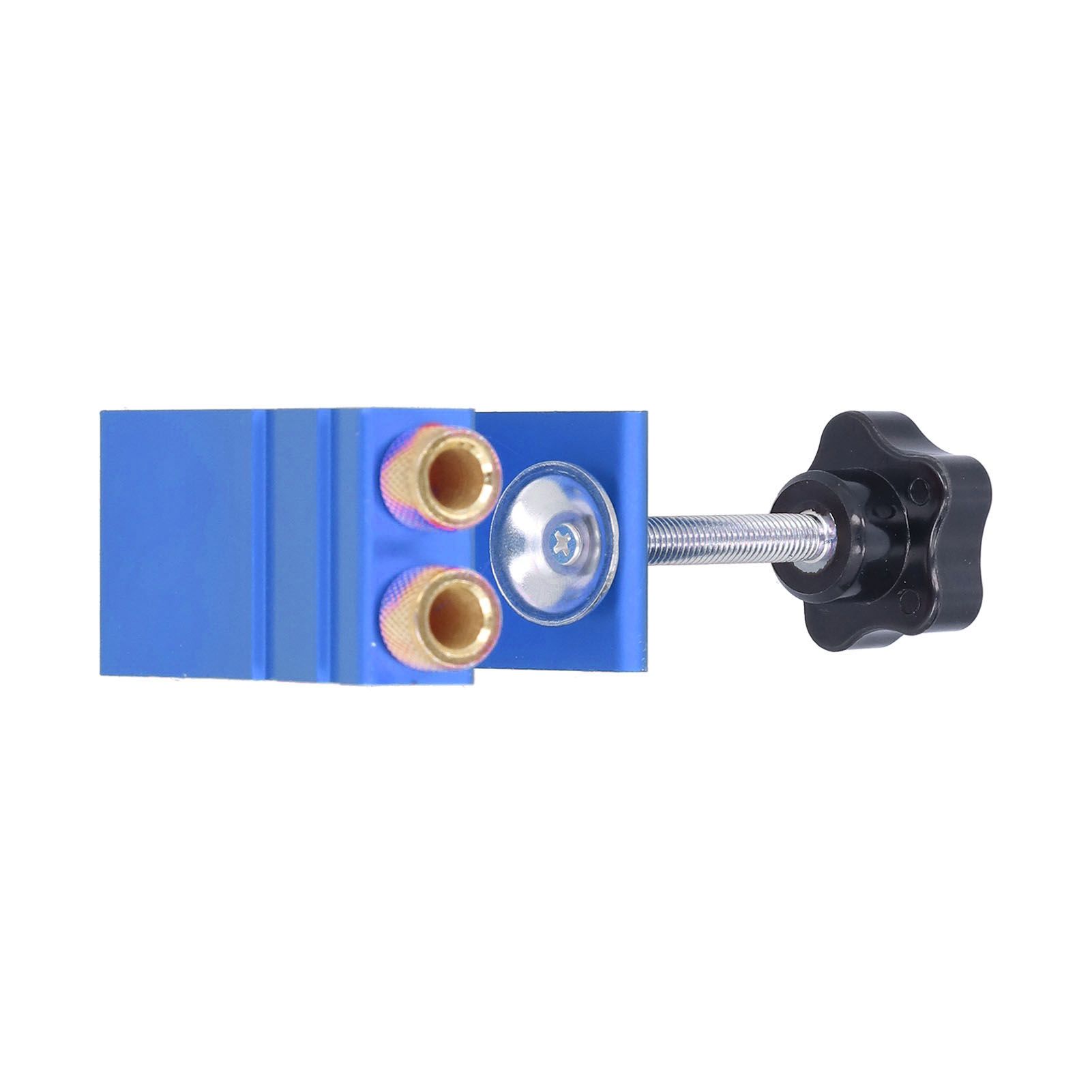 15° Oblique Hole Locator Positioner Woodworking Hole Jig Dowel Drill Kit Carpentry AccessoryBlue - Image 5