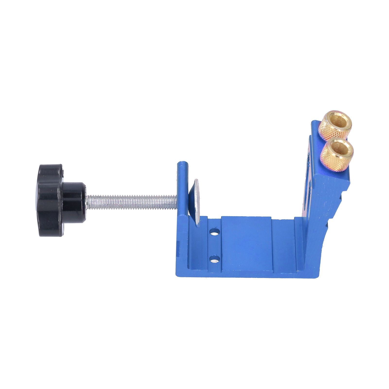 15° Oblique Hole Locator Positioner Woodworking Hole Jig Dowel Drill Kit Carpentry AccessoryBlue - Image 8