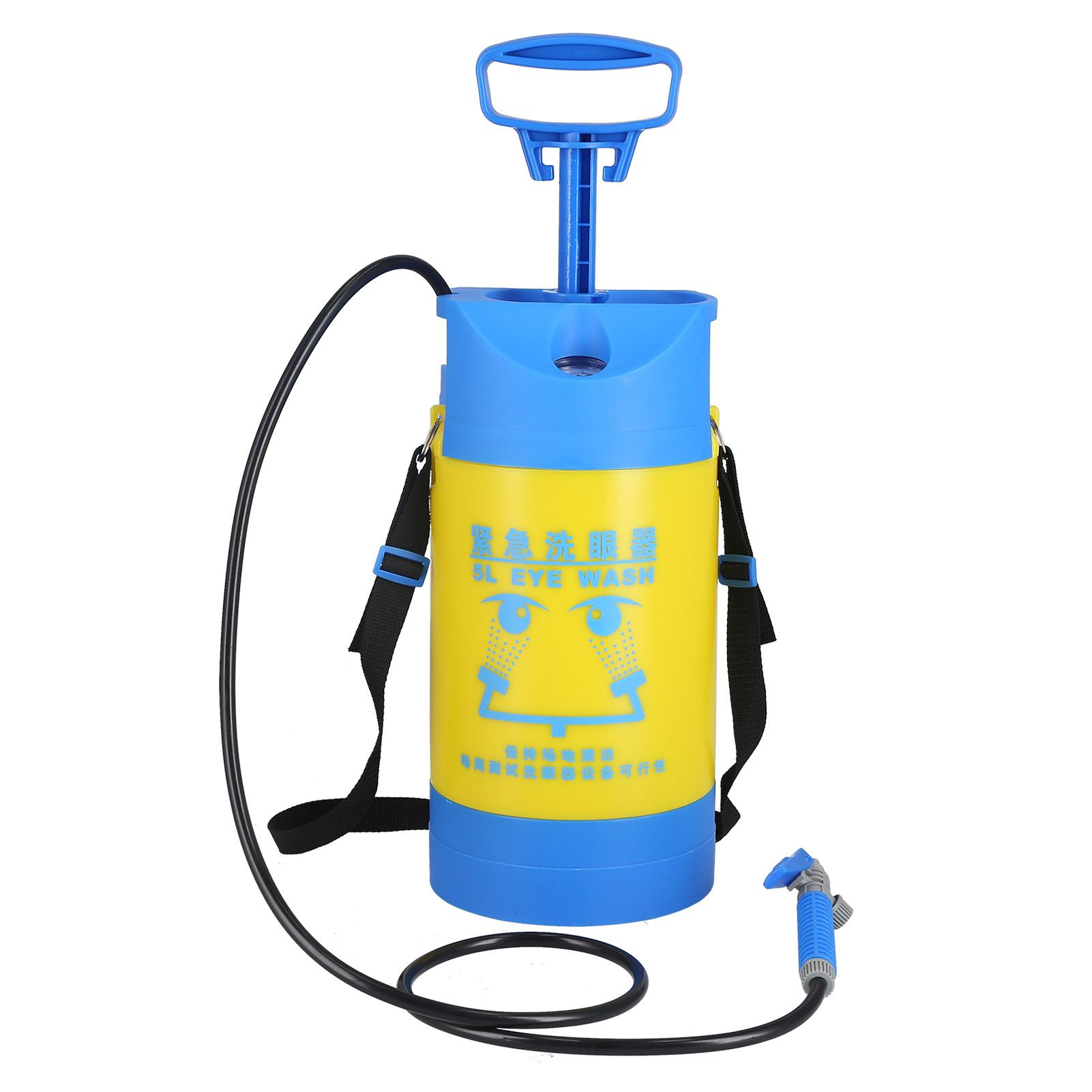 5L Pressure Sprayer with Pressure Relief Valve 2 Port Portable Garden Lawn Sprayer for Watering - Image 4