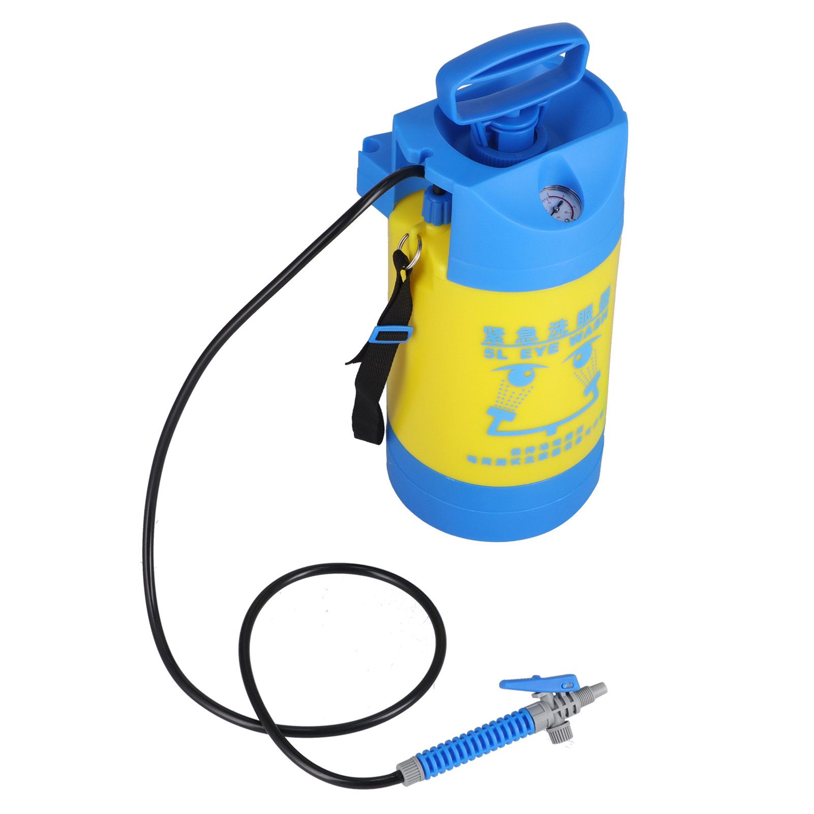 5L Pressure Sprayer with Pressure Relief Valve 2 Port Portable Garden Lawn Sprayer for Watering - Image 8