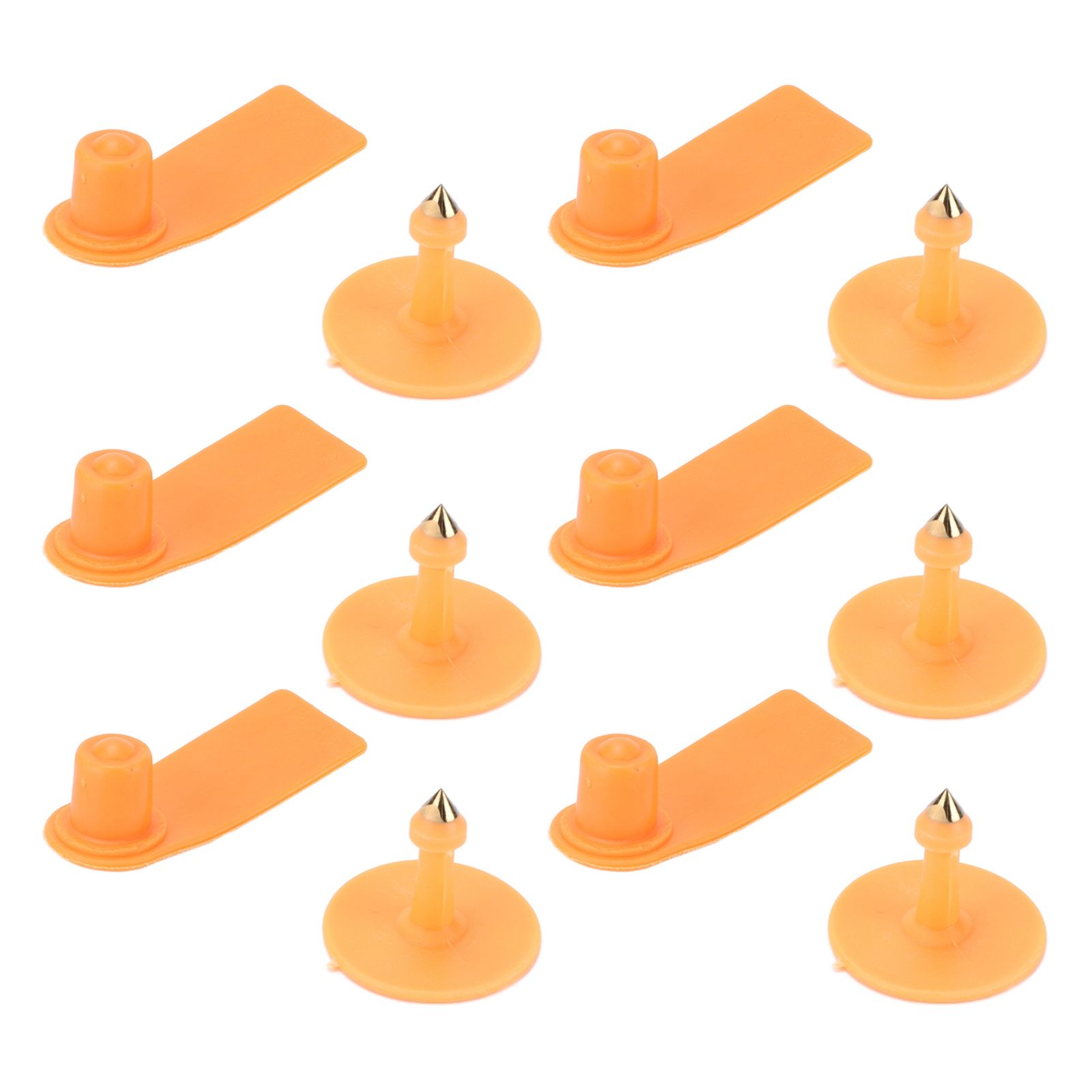 100Set Livestock Ear Tag Kit Plastic Farm Animal Ear Label Tag for Sheep Goats Cattle Cows Pigs - Image 8