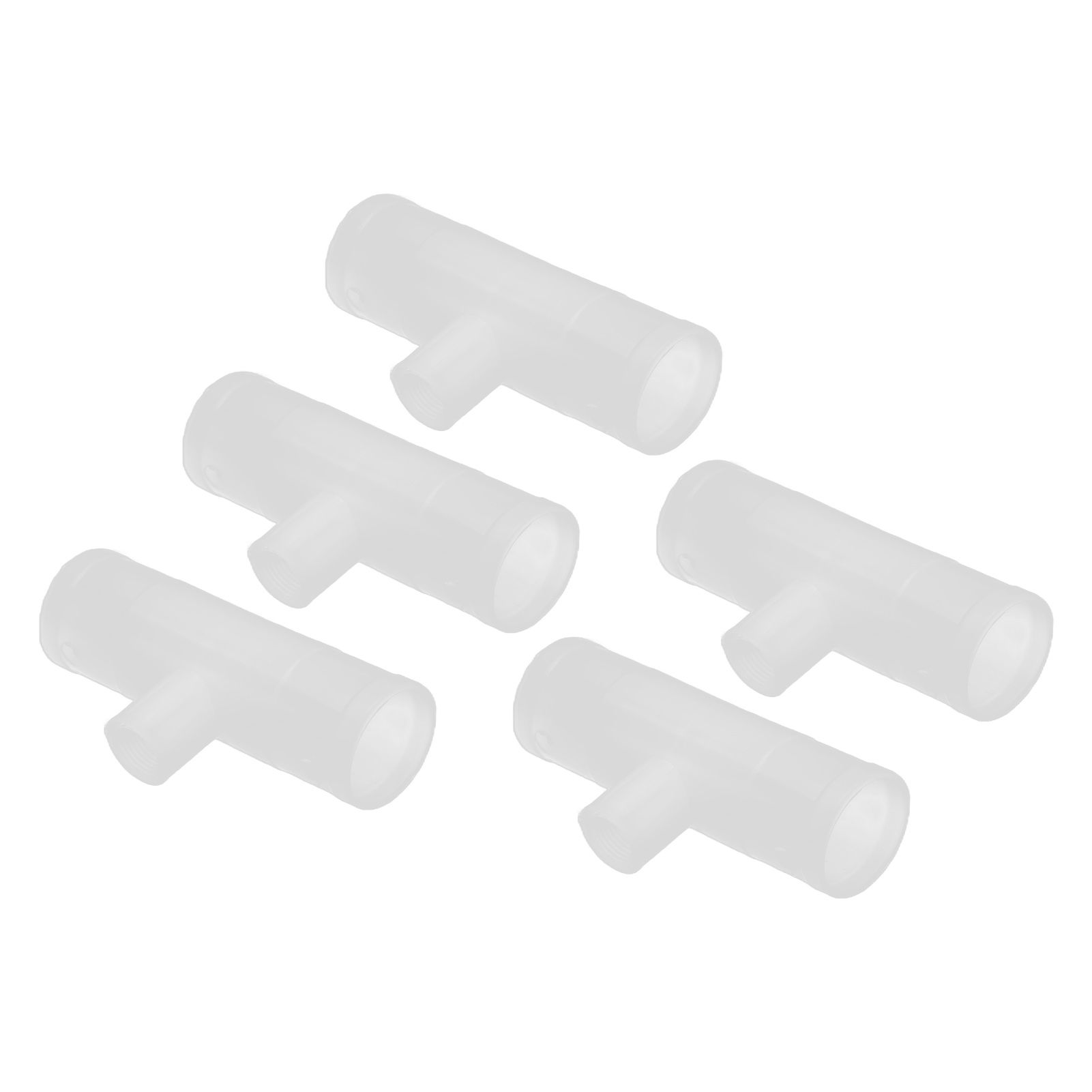 20Pcs Chicken Tee Tube Durable Leak Proof Drill Free Chicken Waterer Tee Fitting for Breeding IndustryG1/2 Tee Tube - Image 7