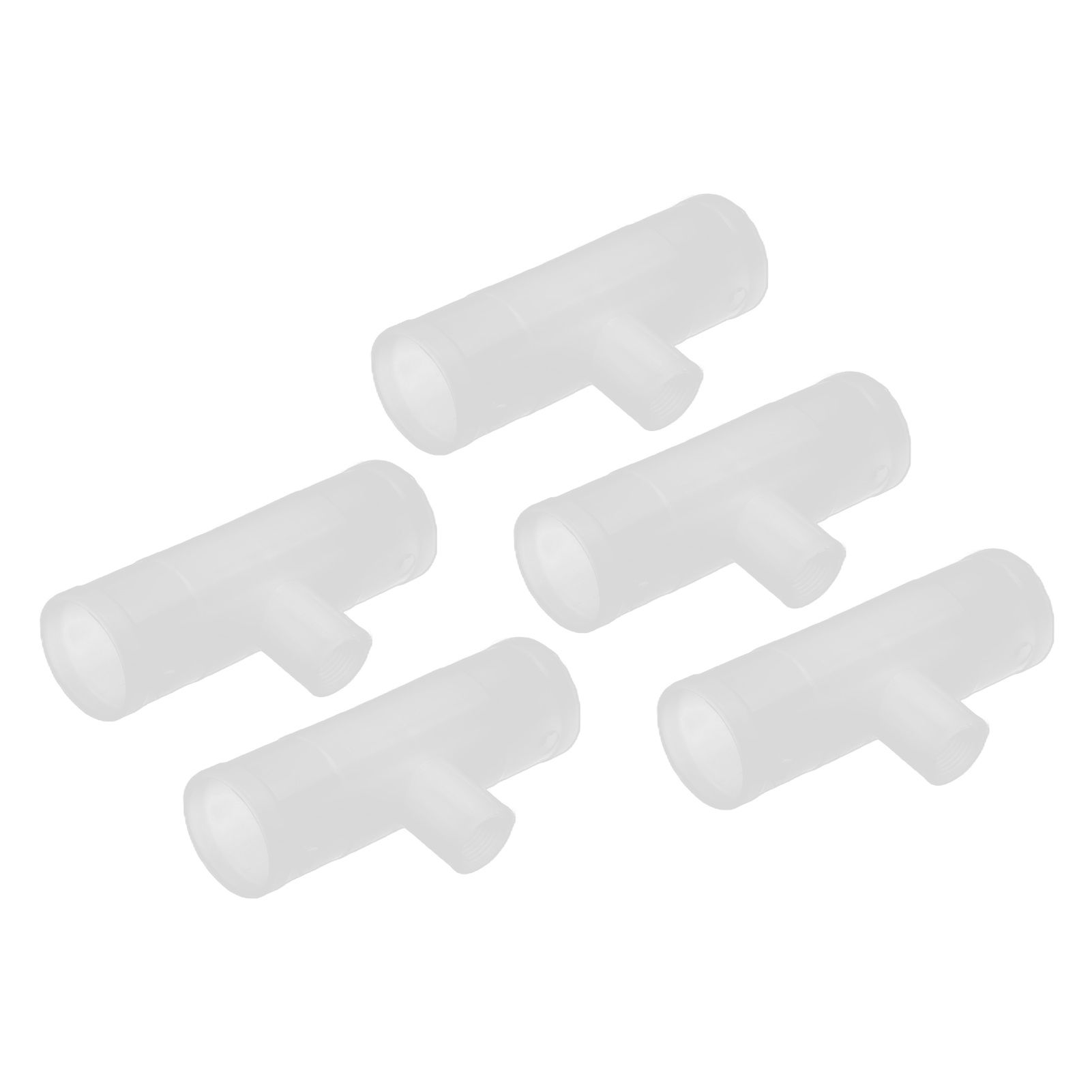 20Pcs Chicken Tee Tube Durable Leak Proof Drill Free Chicken Waterer Tee Fitting for Breeding IndustryG1/2 Tee Tube - Image 8