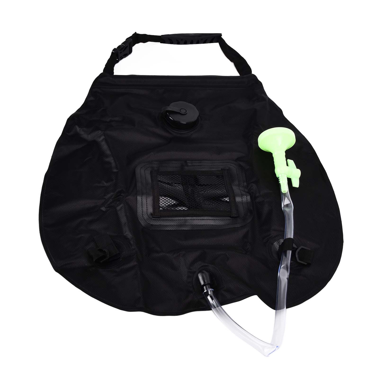 Shower Bag Retractable Non Toxic Environmentally Friendly High Bearing Portable Solar Shower Bag for Camping Travel - Image 3