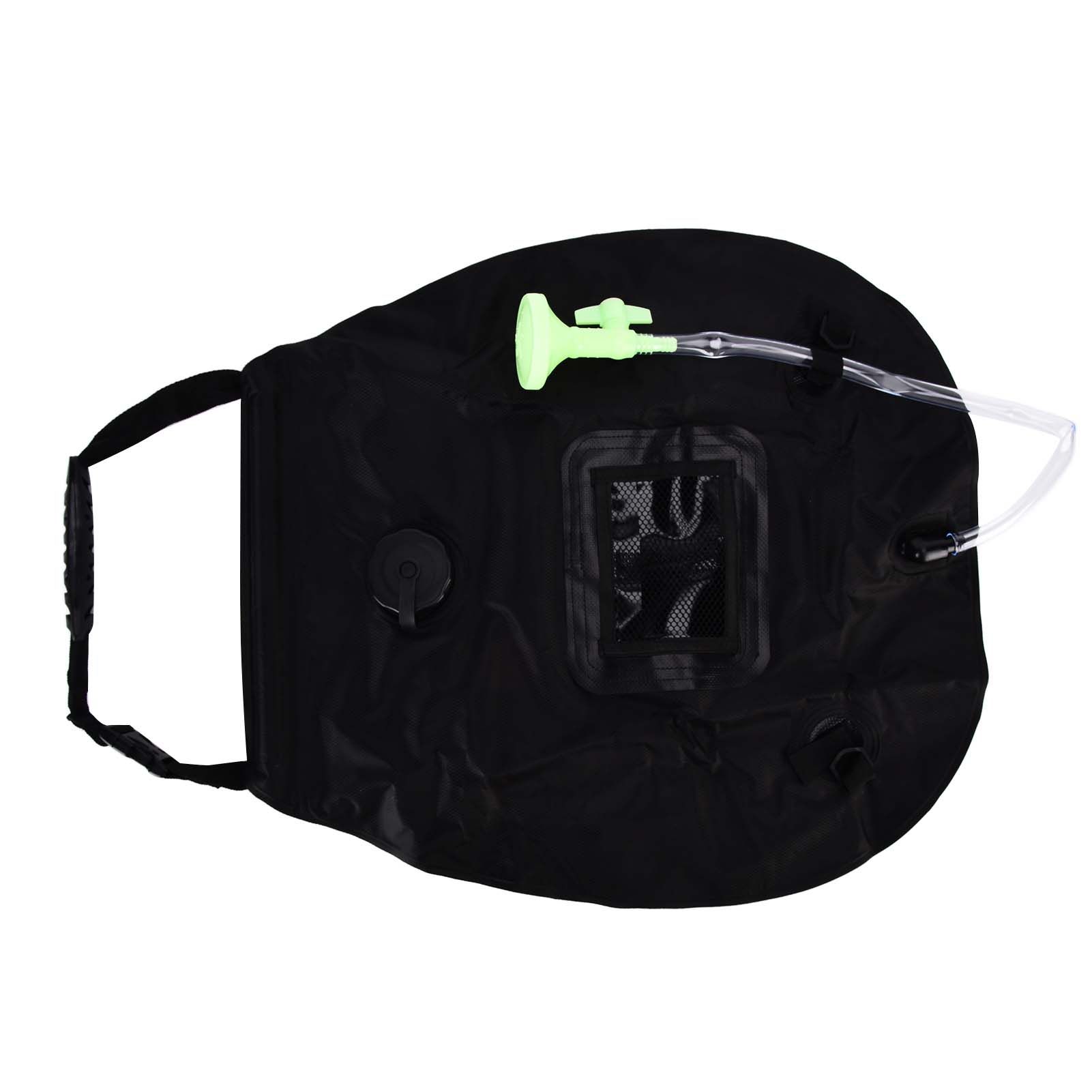 Shower Bag Retractable Non Toxic Environmentally Friendly High Bearing Portable Solar Shower Bag for Camping Travel - Image 4