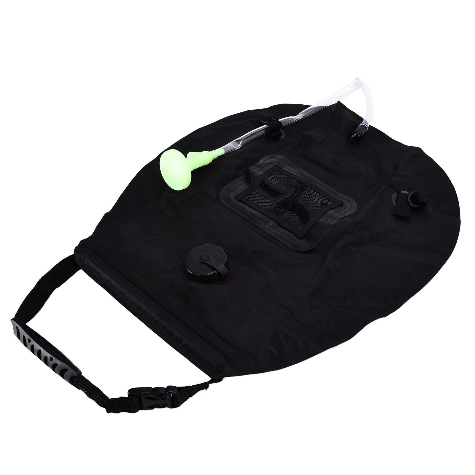 Shower Bag Retractable Non Toxic Environmentally Friendly High Bearing Portable Solar Shower Bag for Camping Travel - Image 5