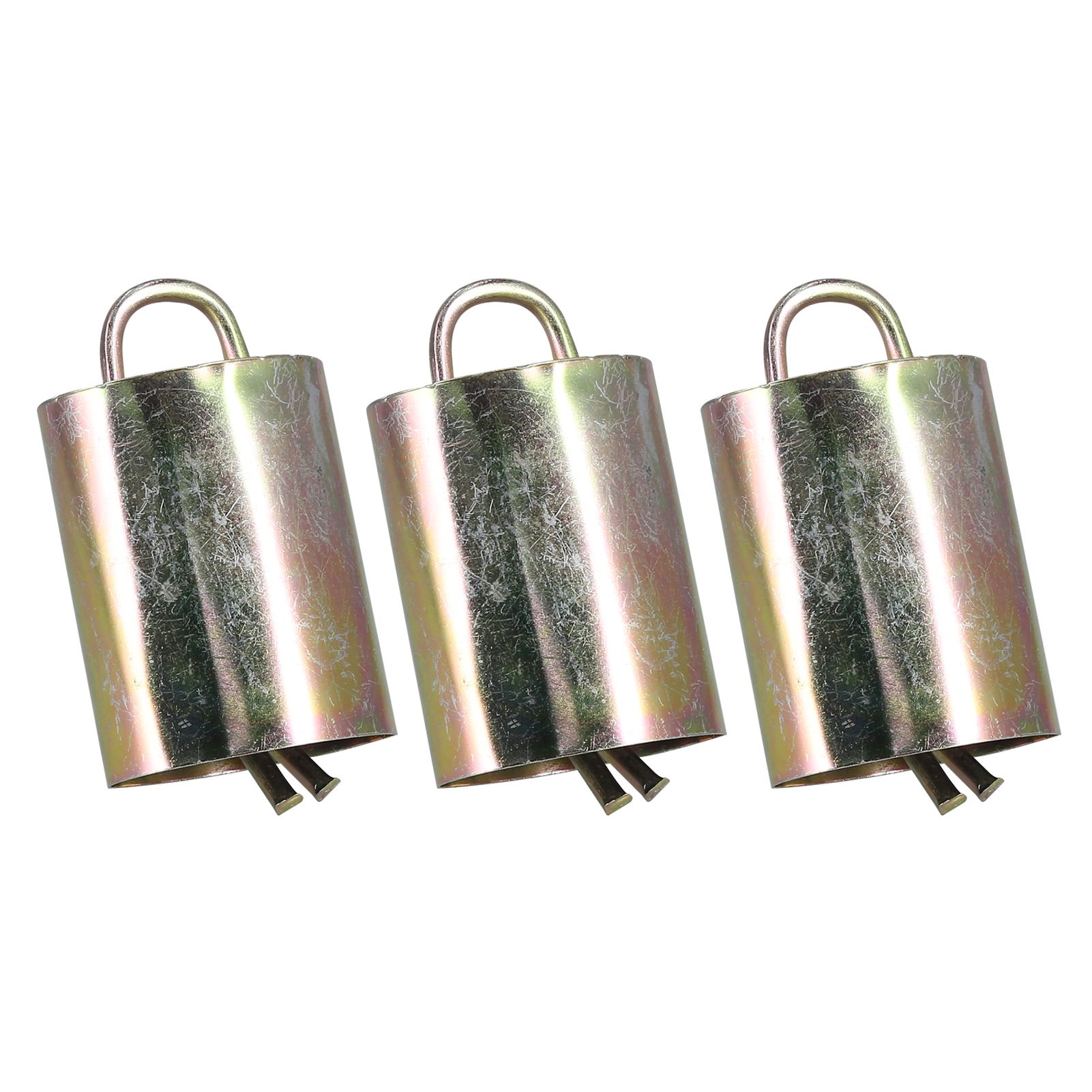 3Pcs Alloy Livestock Bell Thickened Anti Lost Sheep Bell for Cow Outdoor Stock FarmNo. 1 Bell - Image 5