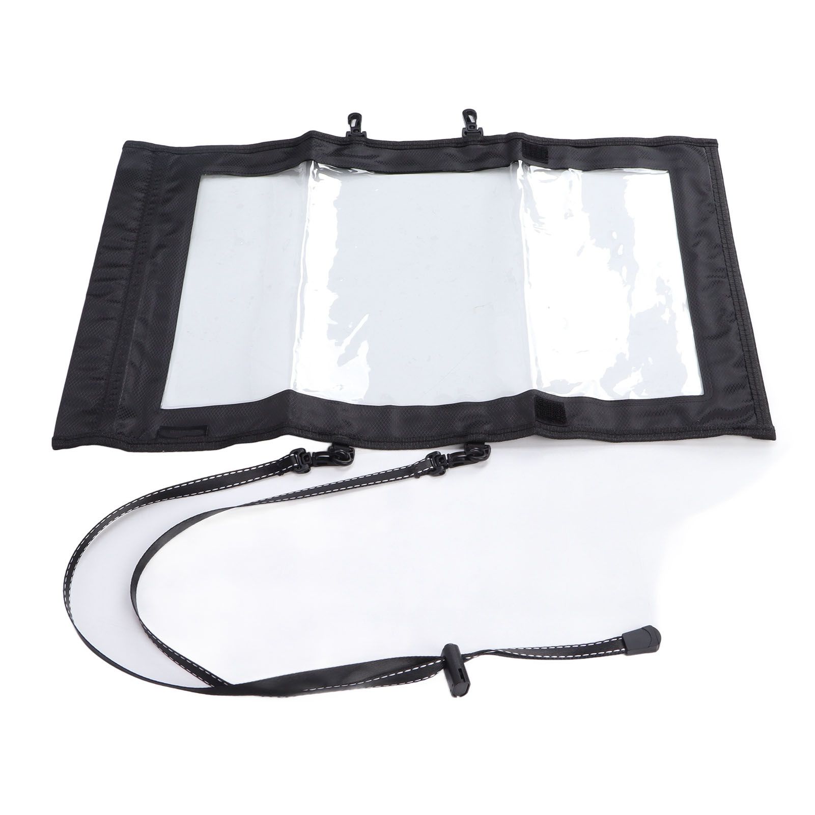 Transparent Map Storage Bag Waterproof Folding Storage Pouch for Outdoor Hiking Camping - Image 1