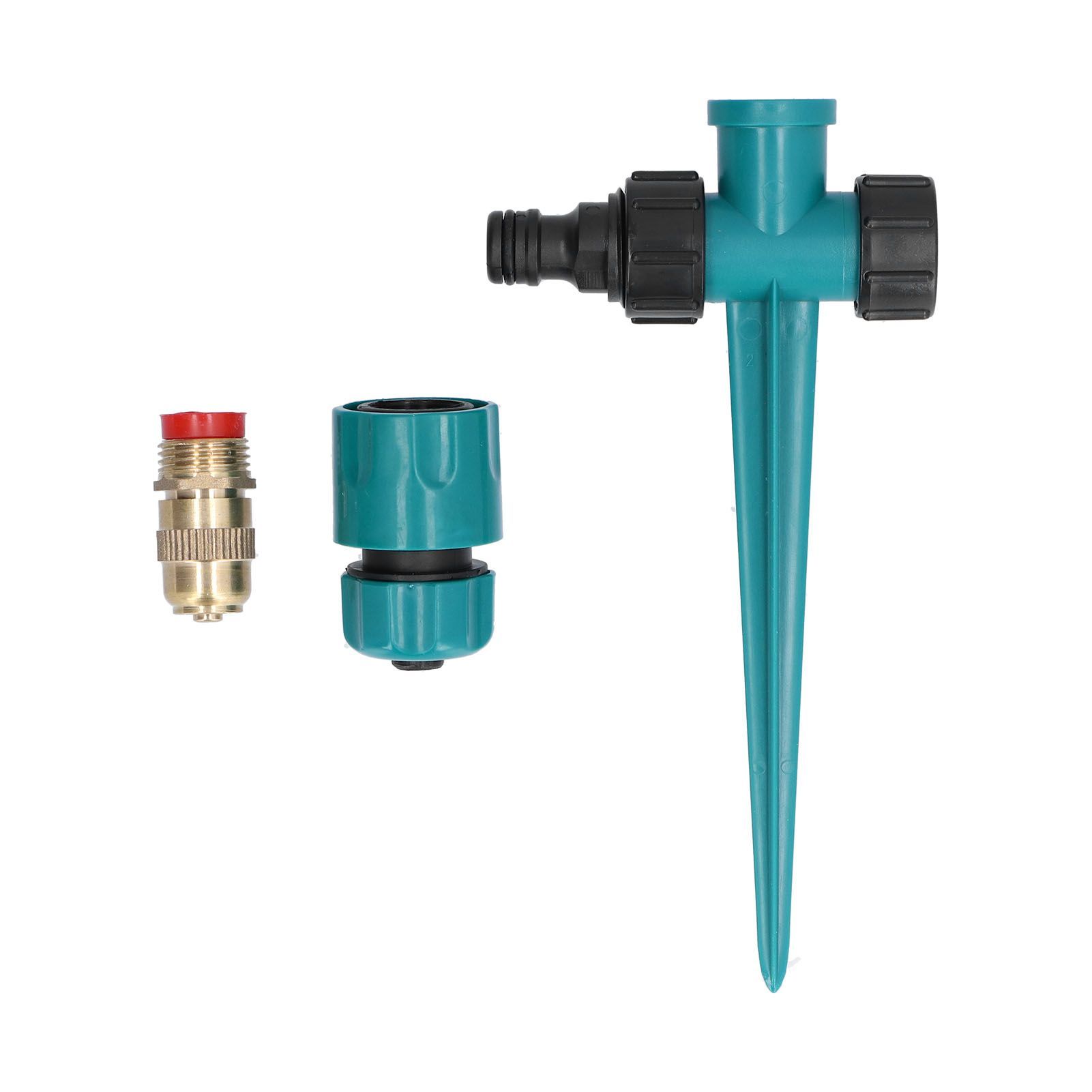 360 Degree Automatic Lawn Sprinkler Adjustable Plug in Irrigation Sprayer for Gardening Fruit Tree - Image 1