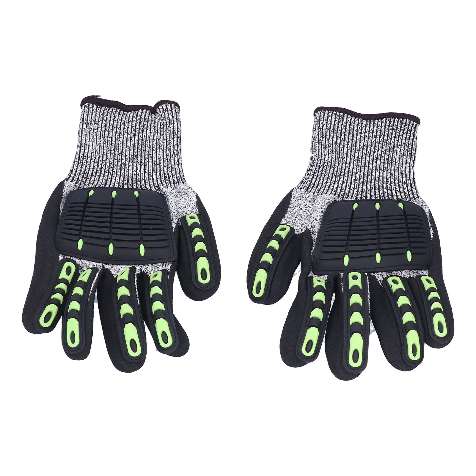 Protective Glove 5 Level Cut Resistant Anti Impact Glove Black Work Glove for Gardening Outdoor - Image 3