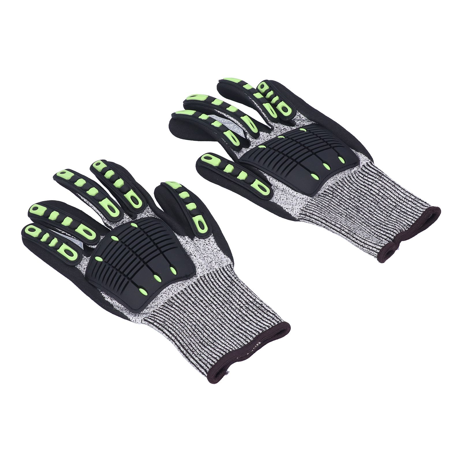 Protective Glove 5 Level Cut Resistant Anti Impact Glove Black Work Glove for Gardening Outdoor - Image 6