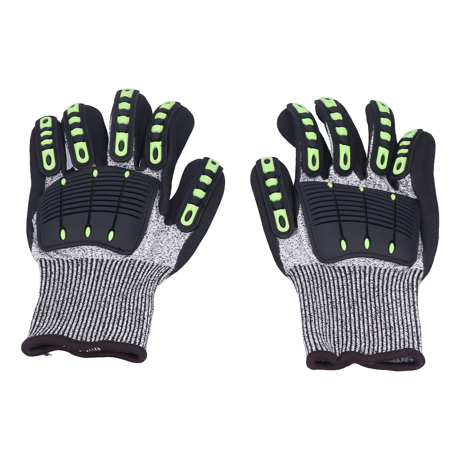Protective Glove 5 Level Cut Resistant Anti Impact Glove Black Work Glove for Gardening Outdoor - Image 7