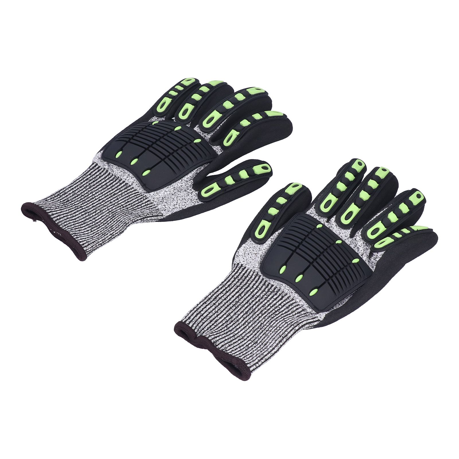 Protective Glove 5 Level Cut Resistant Anti Impact Glove Black Work Glove for Gardening Outdoor - Image 8