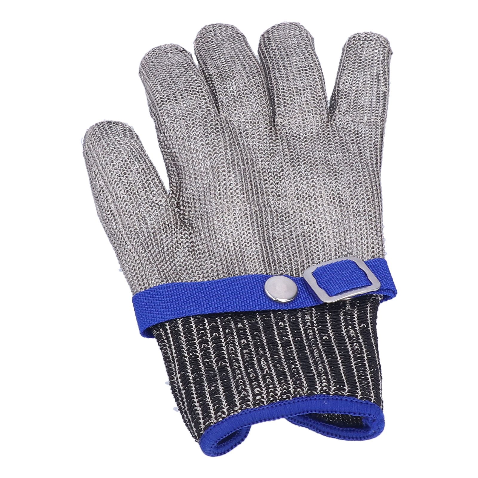 Cut Resistant Work Gloves Stainless Steel Wire Level 5 Protection Woven Adjustable Durable Safety Gloves - Image 3
