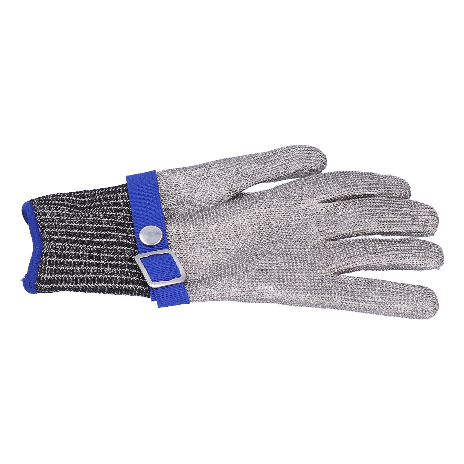 Cut Resistant Work Gloves Stainless Steel Wire Level 5 Protection Woven Adjustable Durable Safety Gloves - Image 5