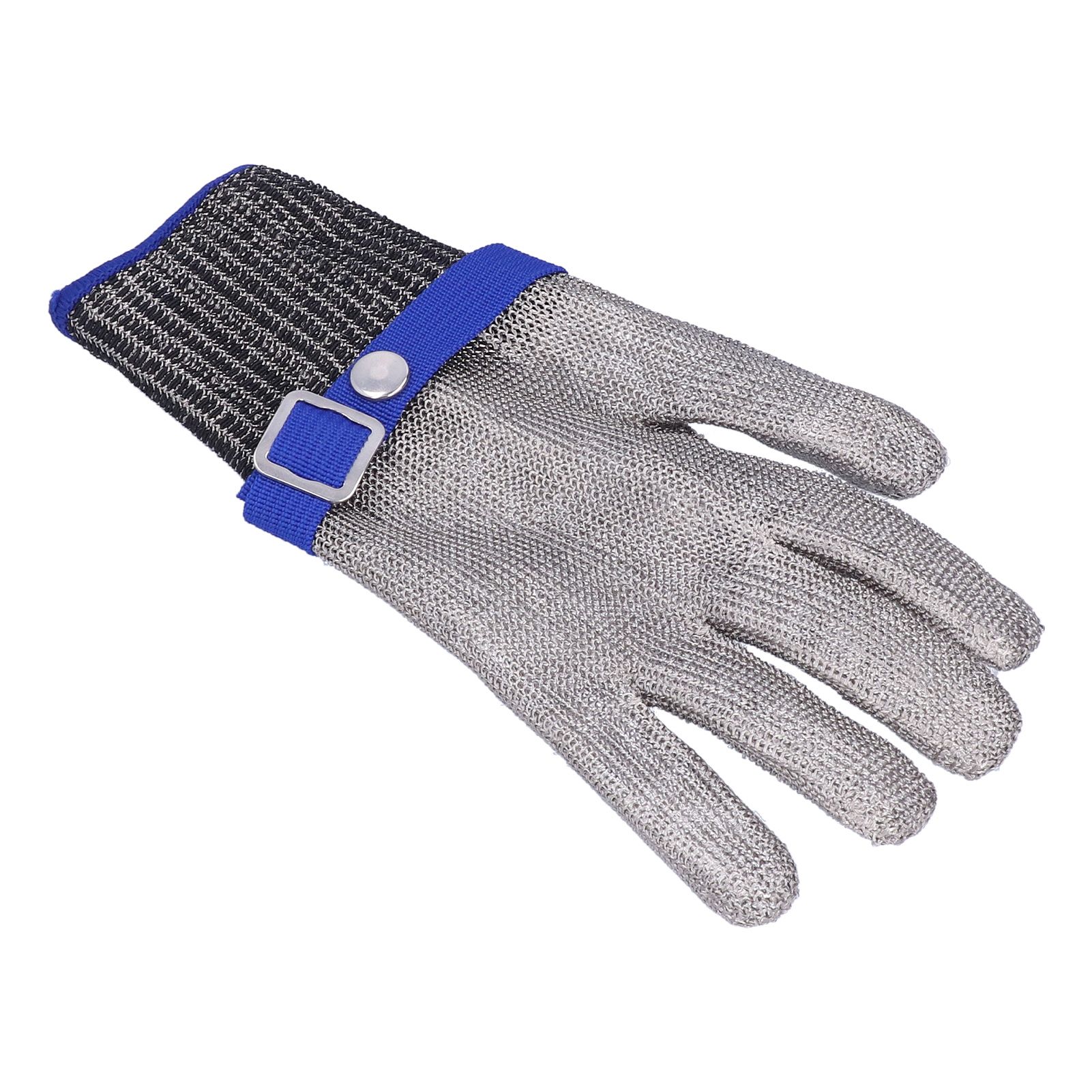 Cut Resistant Work Gloves Stainless Steel Wire Level 5 Protection Woven Adjustable Durable Safety Gloves - Image 6