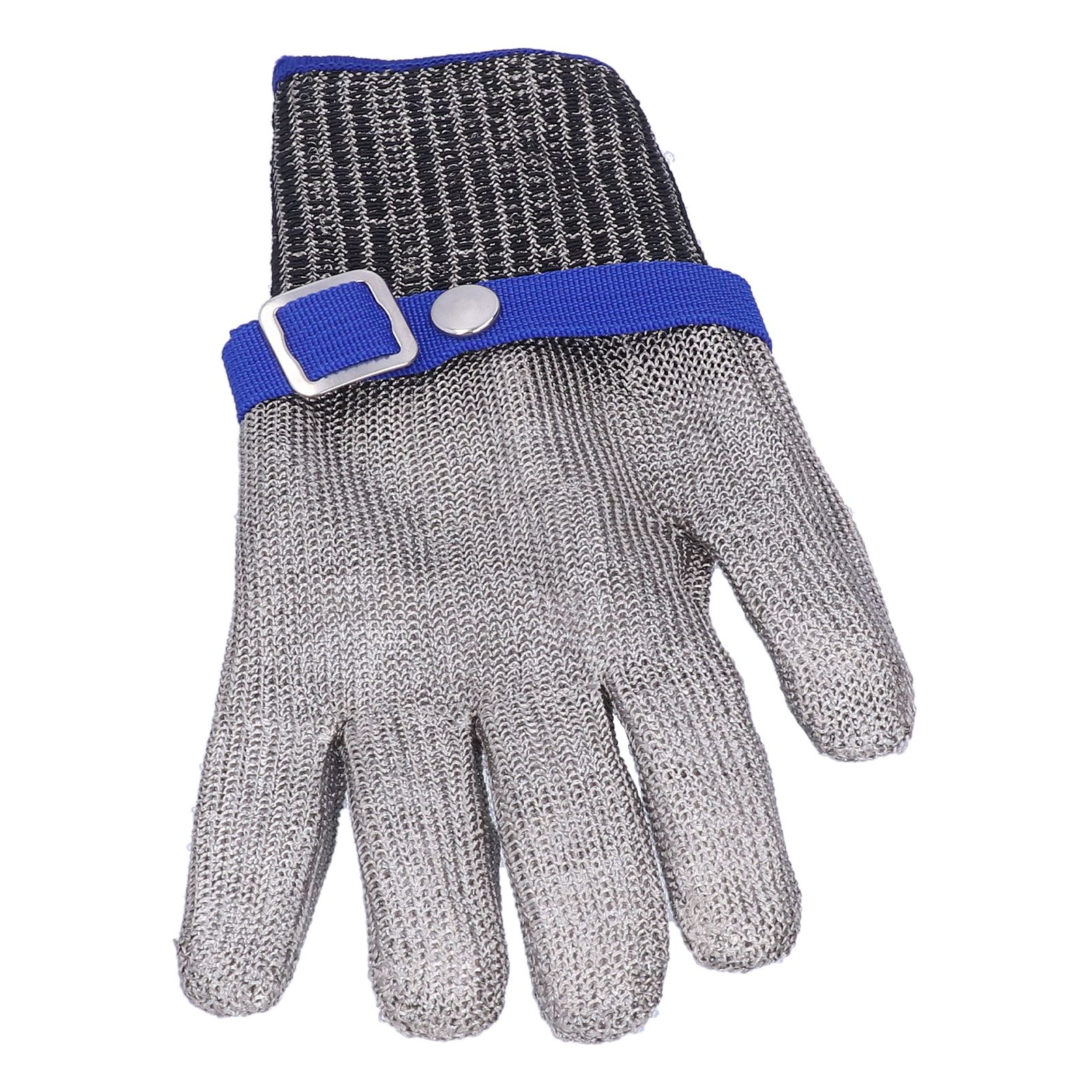 Cut Resistant Work Gloves Stainless Steel Wire Level 5 Protection Woven Adjustable Durable Safety Gloves - Image 7