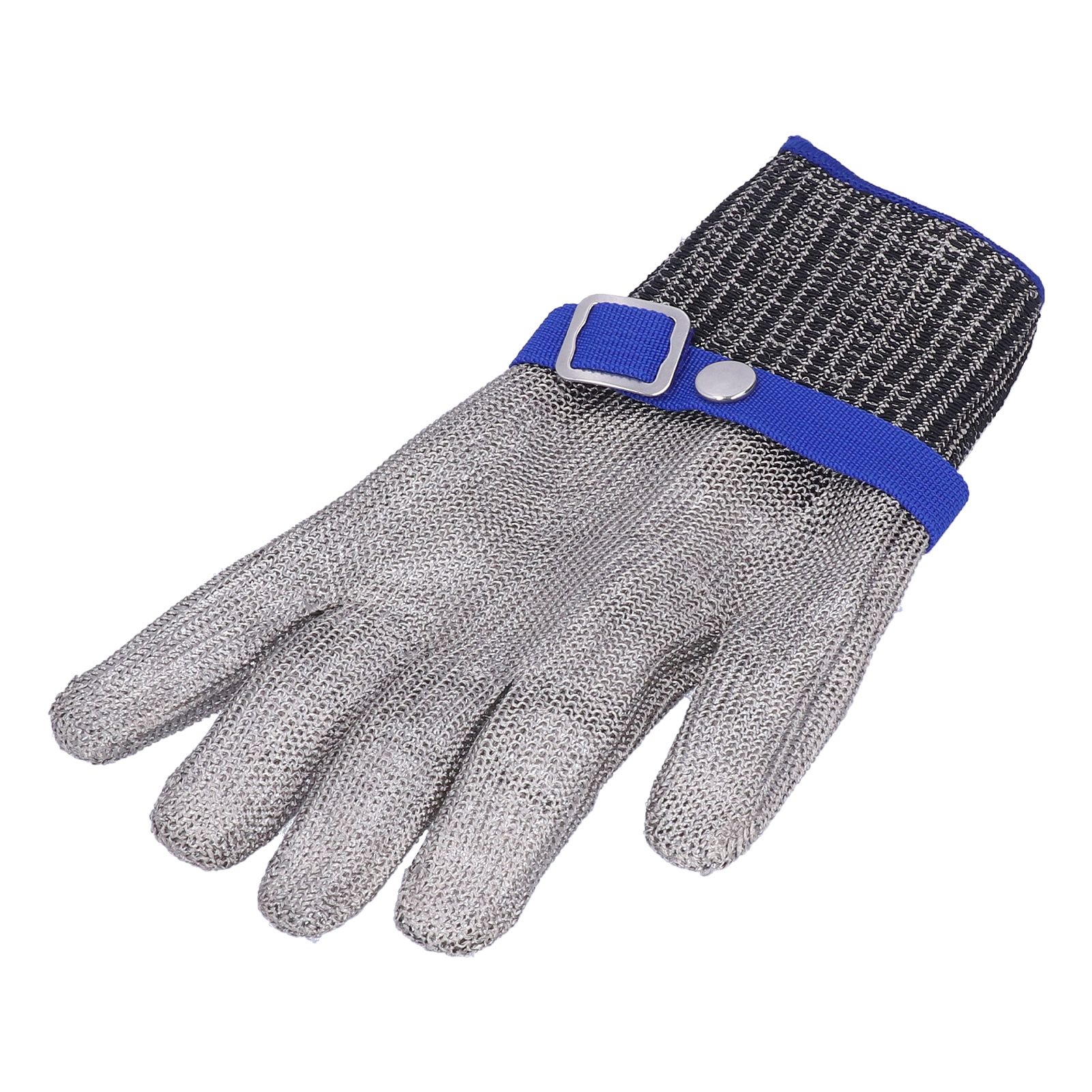 Cut Resistant Work Gloves Stainless Steel Wire Level 5 Protection Woven Adjustable Durable Safety Gloves - Image 8