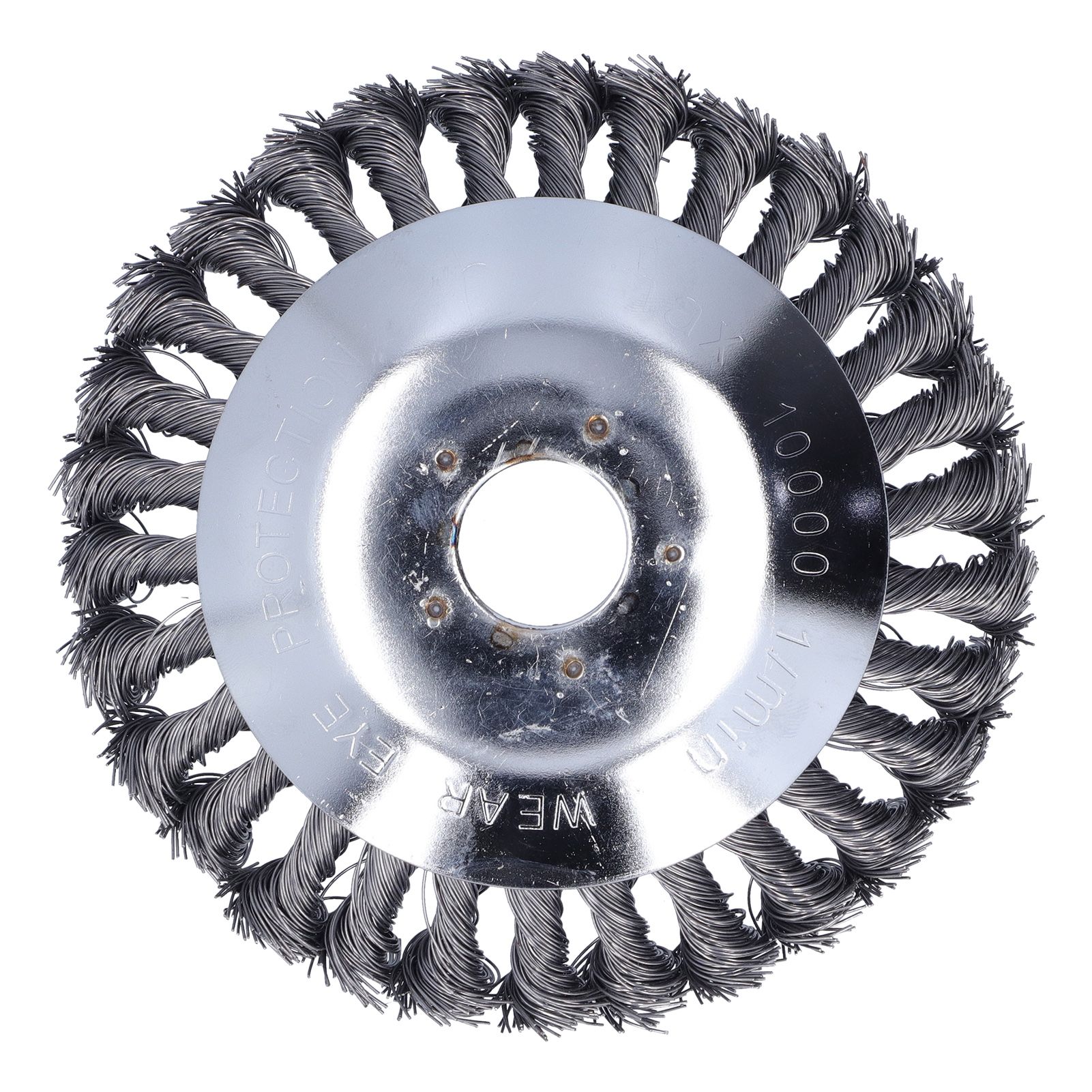 6in Steel Wire Trimmer Head Handheld Lawn Mower Cutting Head Replacement with Protective Cover - Image 4