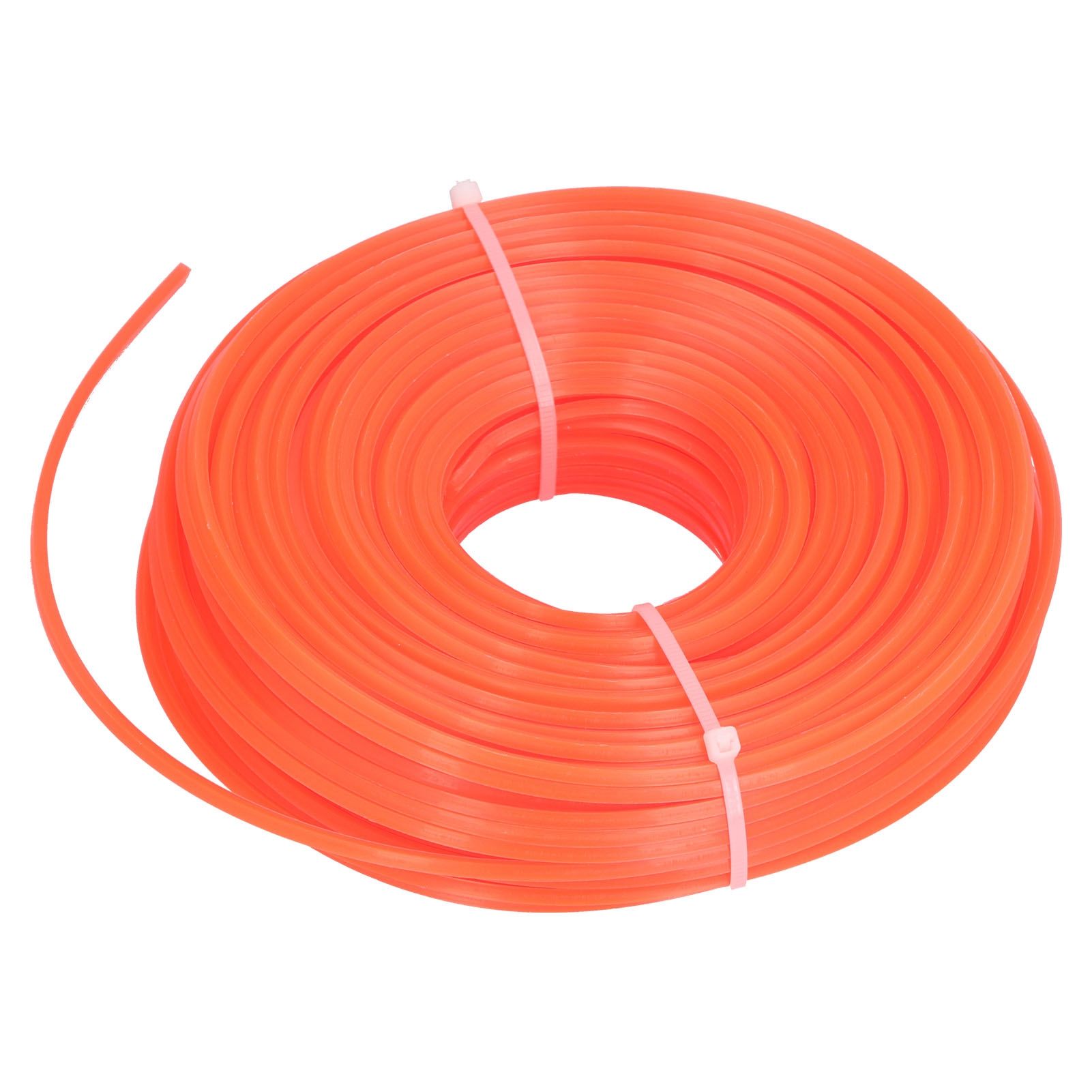 String Trimmer Replacement Line High Flexibility Easily Install Use Wear Resistant Mowing Nylon Trimmer Rope for MowersRed 2.7 Quadrate - Image 4