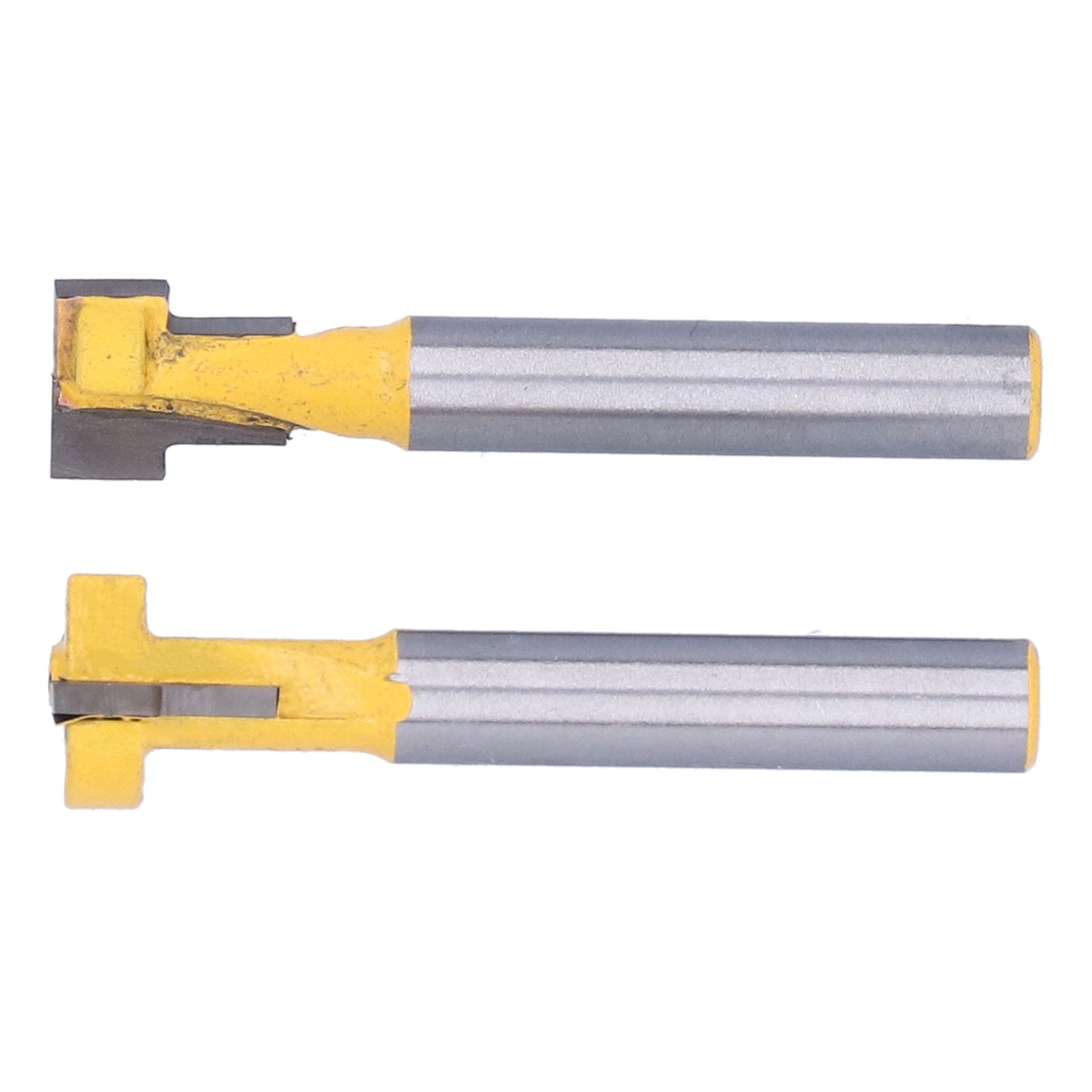 2Pcs 1/4 Shank Woodworking Cutter T Shaped High Speed Steel 9.52mm 12.7mm Woodworking Milling Cutter for Wood Cutting - Image 6