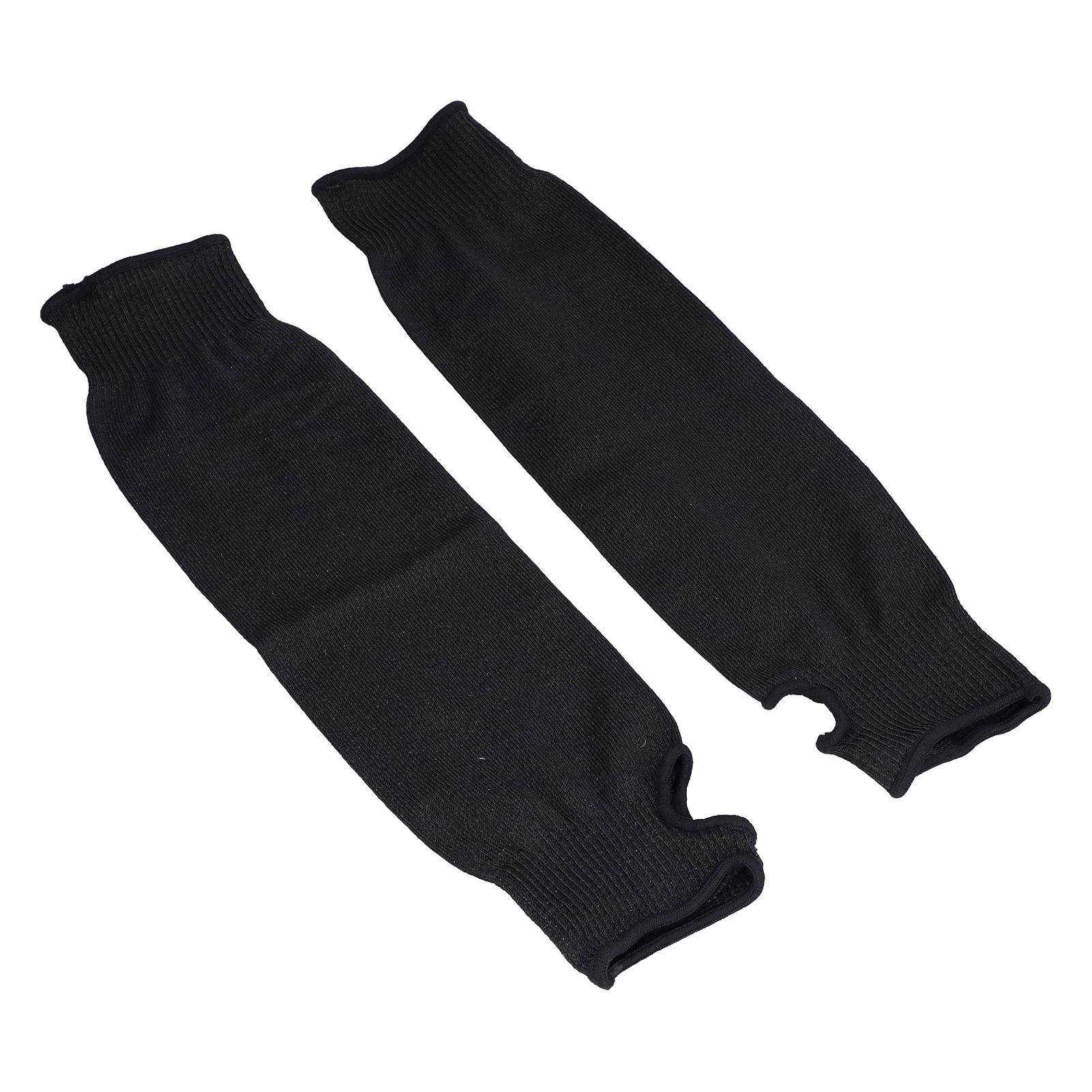 Black Cut Resistant Arm Sleeves Level 5 Protection Wear Resistant Arm Guard for Working - Image 5