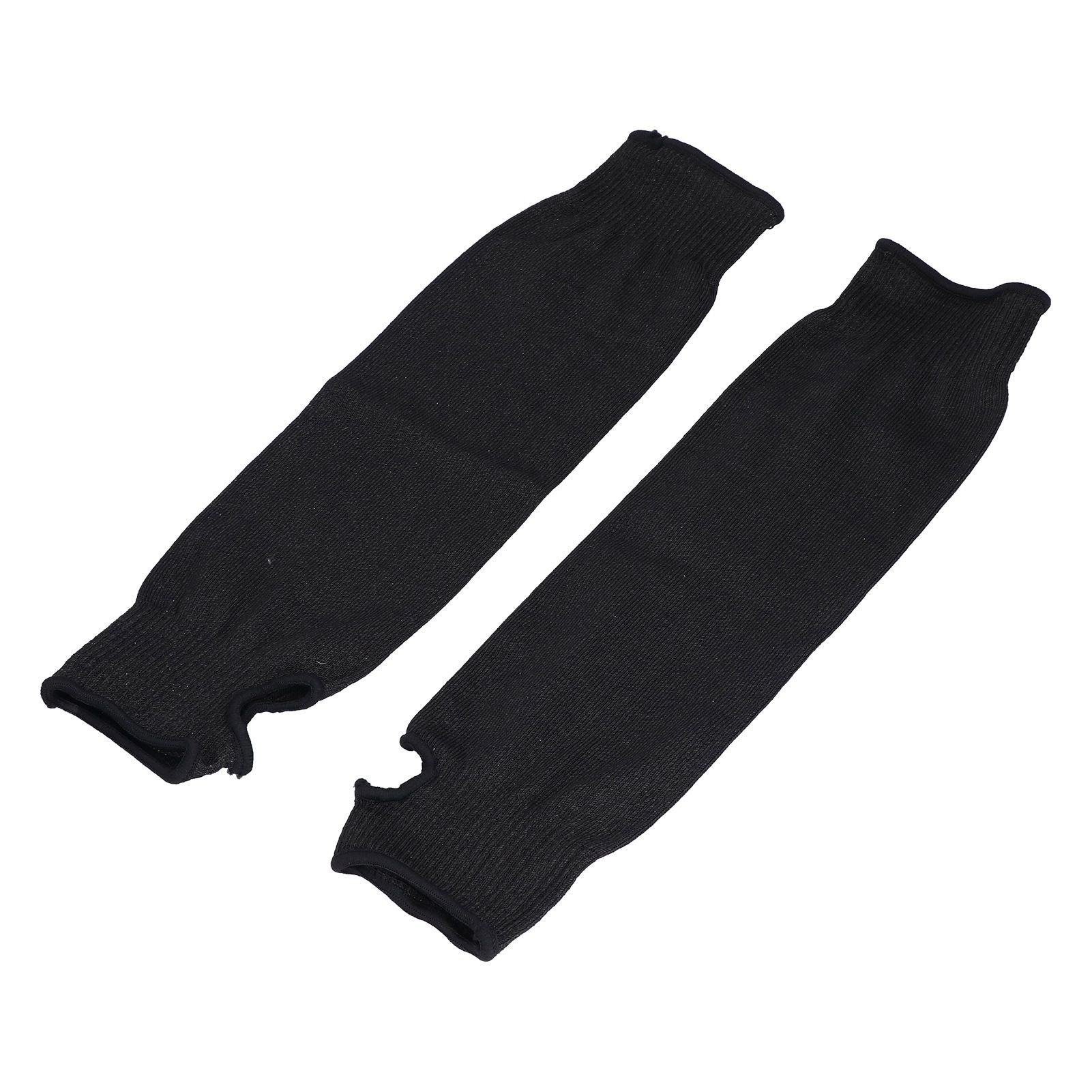 Black Cut Resistant Arm Sleeves Level 5 Protection Wear Resistant Arm Guard for Working - Image 7