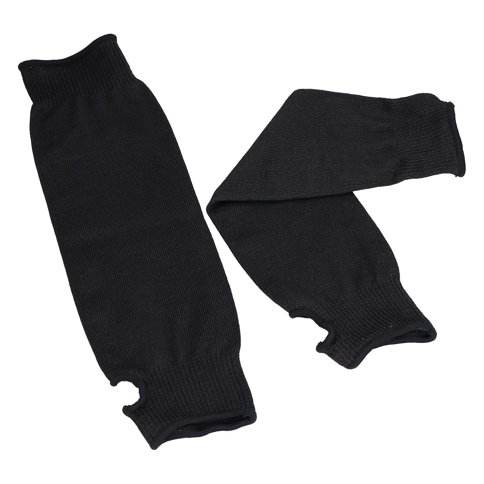 Black Cut Resistant Arm Sleeves Level 5 Protection Wear Resistant Arm Guard for Working - Image 8