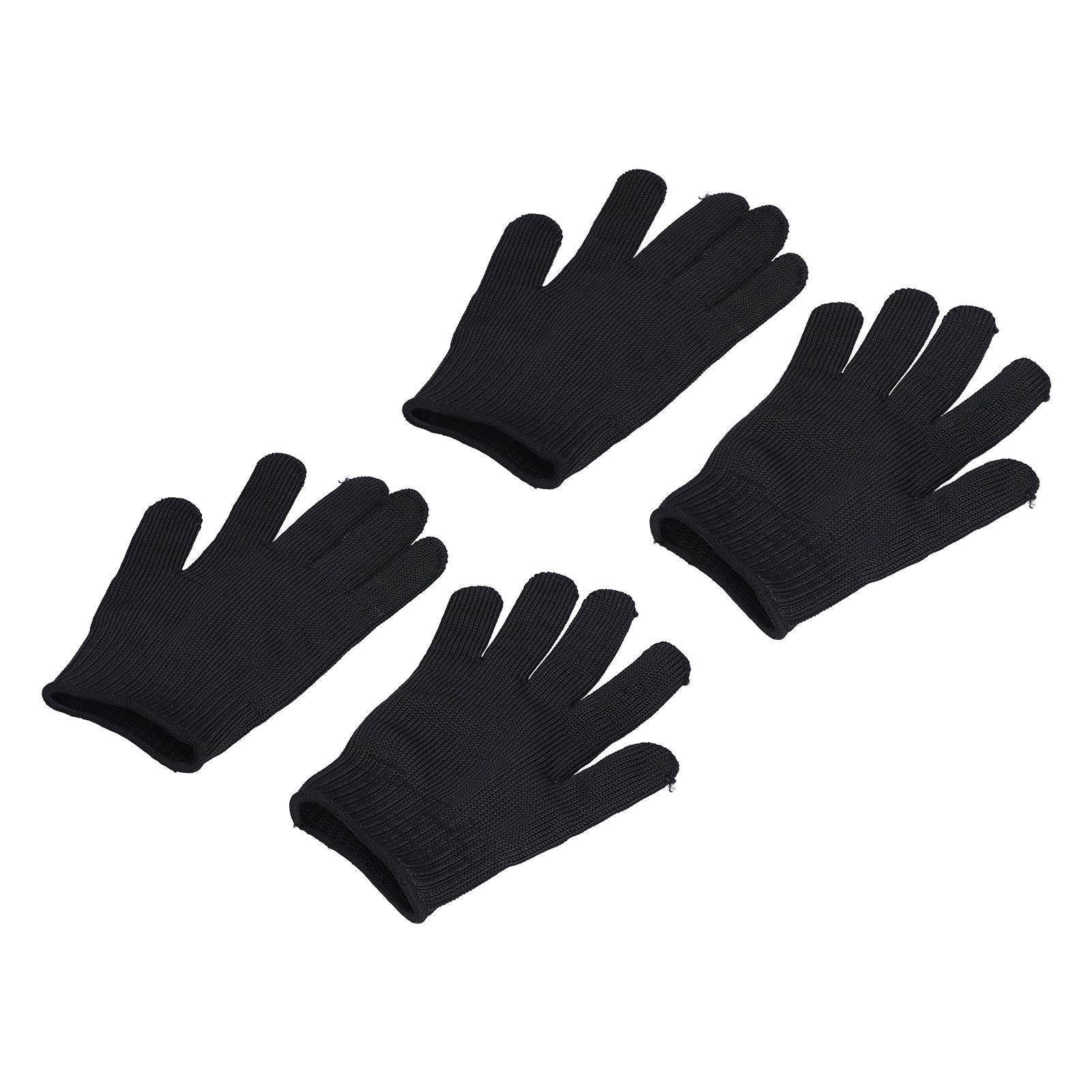 2 Pairs Cut Resistant Gloves Level 5 Protection Scratch Proof Steel Wire Garden Working Gloves for Mechanical - Image 5