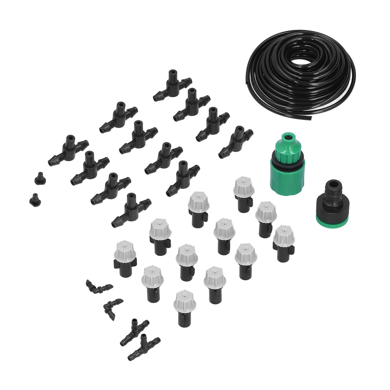 Irrigation Kit 10m Hose Watering Sprinkler Punch Free Automatic Atomizing Nozzle Garden Irrigation Set - Image 4