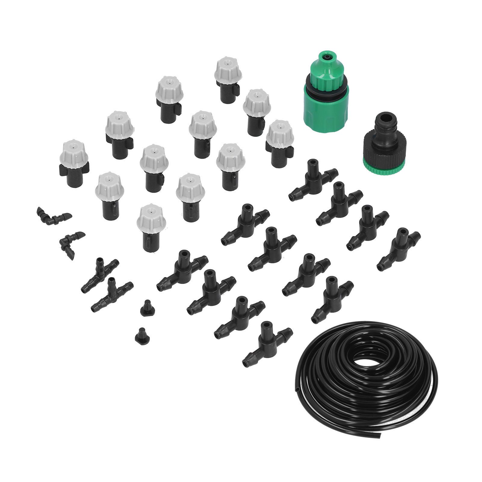 Irrigation Kit 10m Hose Watering Sprinkler Punch Free Automatic Atomizing Nozzle Garden Irrigation Set - Image 5