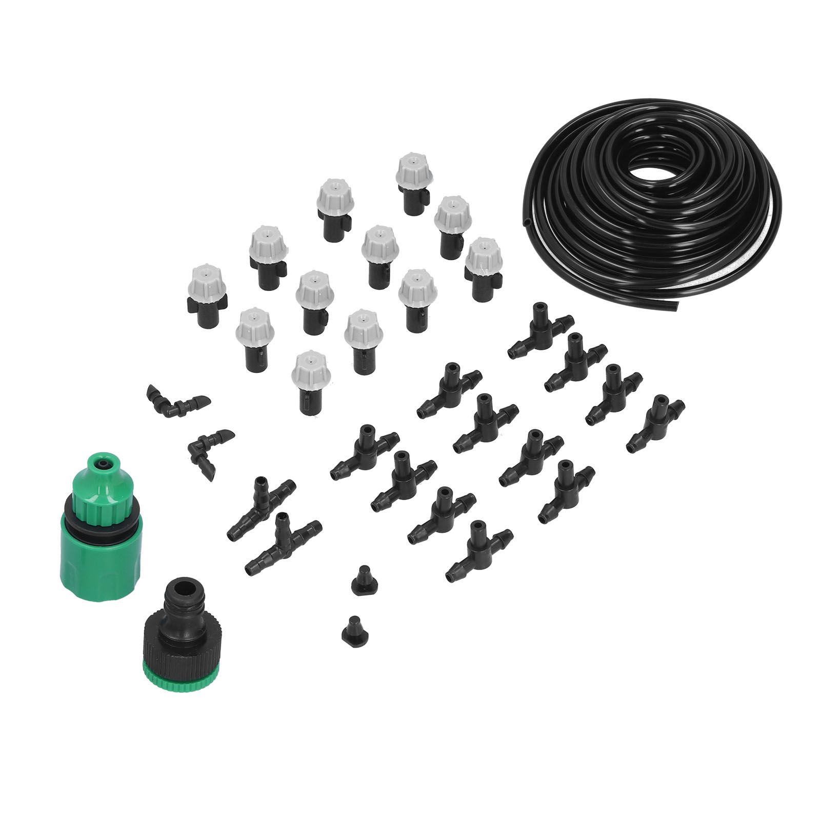 Irrigation Kit 10m Hose Watering Sprinkler Punch Free Automatic Atomizing Nozzle Garden Irrigation Set - Image 6