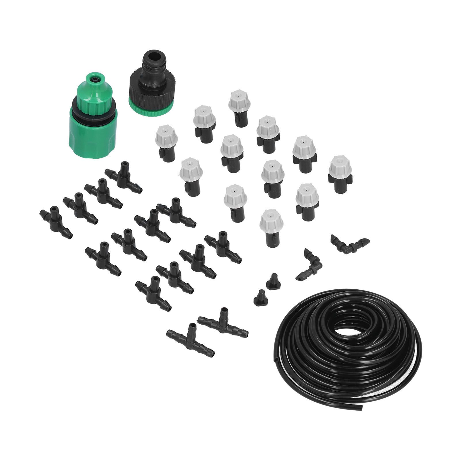 Irrigation Kit 10m Hose Watering Sprinkler Punch Free Automatic Atomizing Nozzle Garden Irrigation Set - Image 8