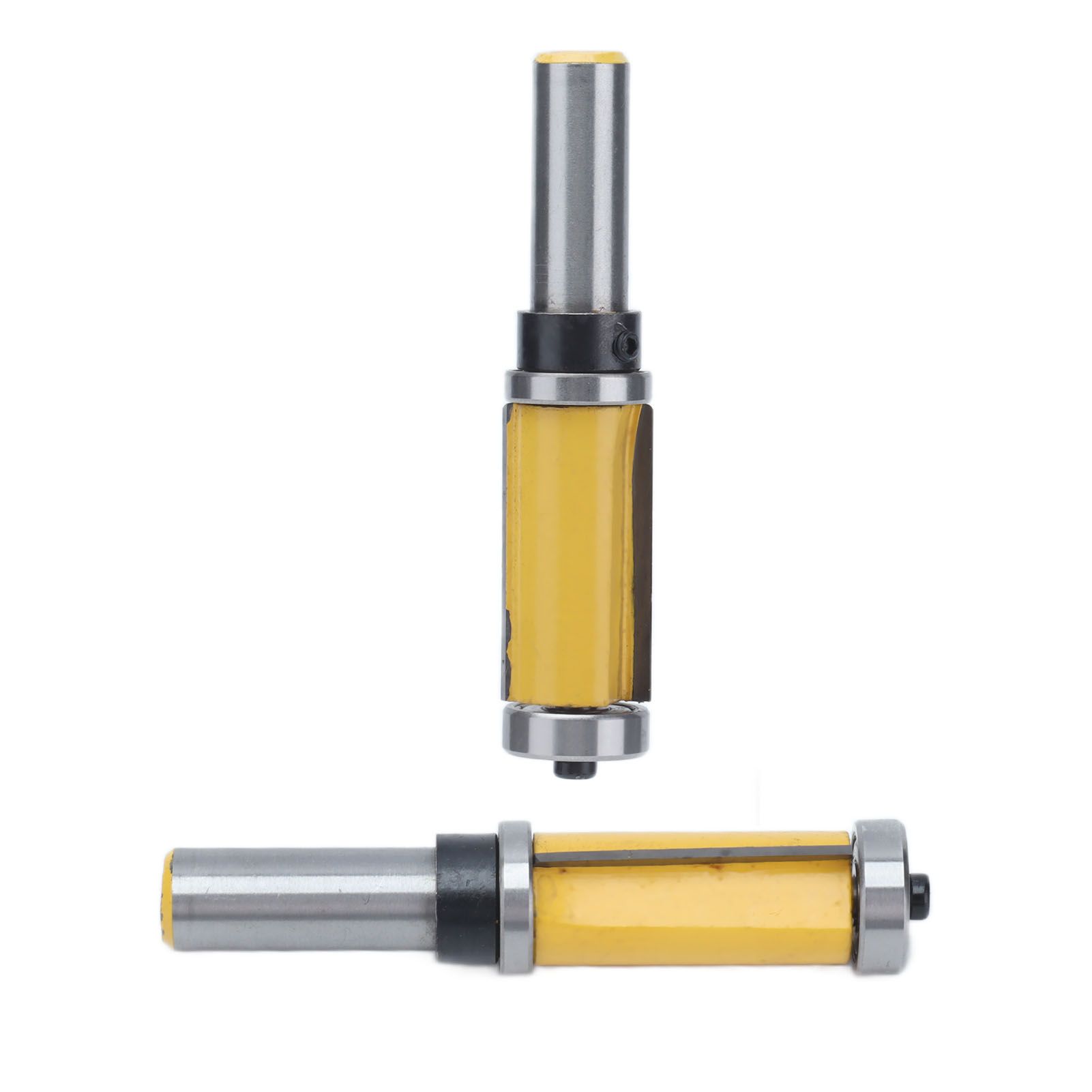 1/2 Shank Flush Trim Router Bit Efficient Professional Profiling Slotting Dual Bearing Milling Cutter for Woodworking - Image 8