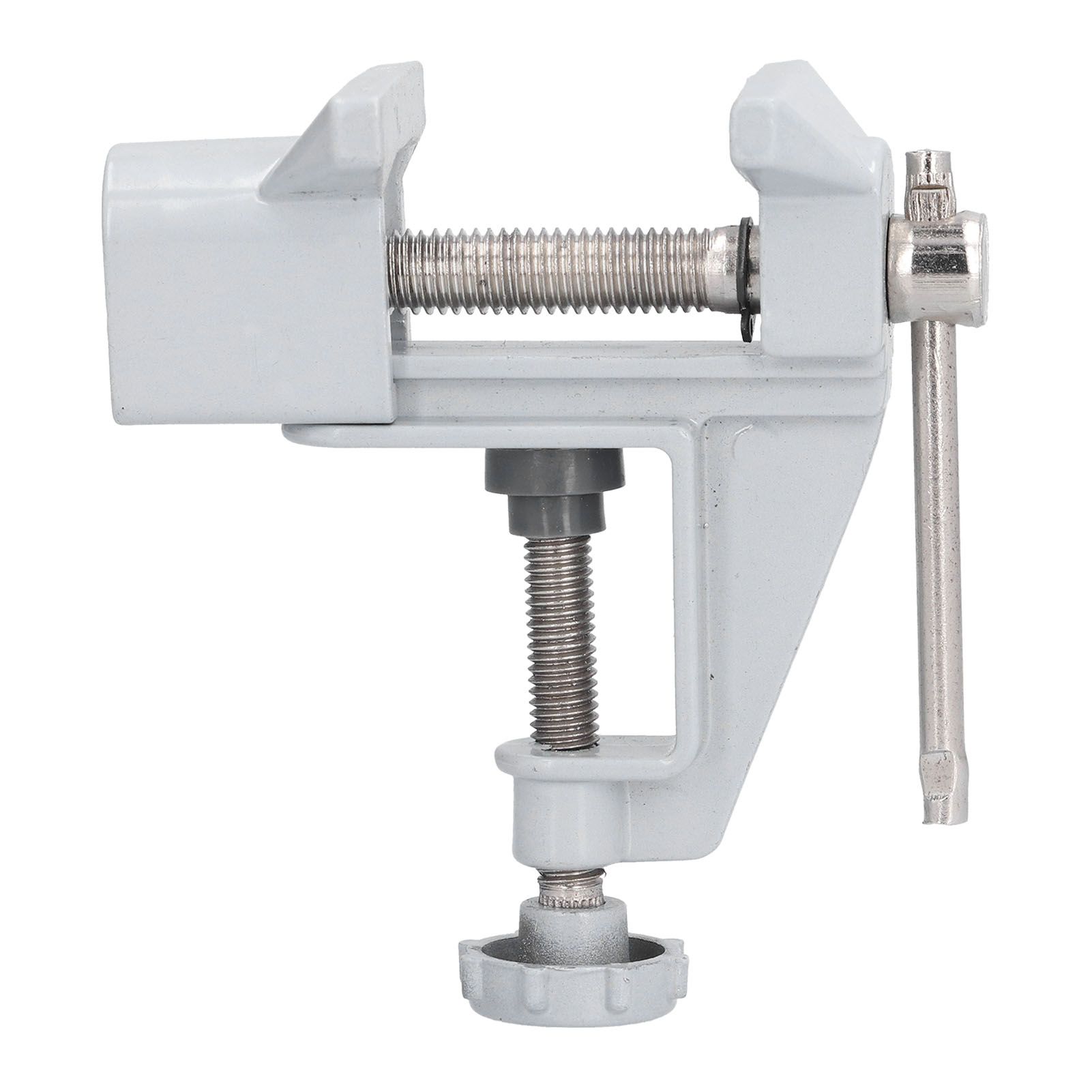 Bench Vise Small Aluminum Alloy Multifunctional Professional Vice Clamp for Garden Woodworking - Image 1