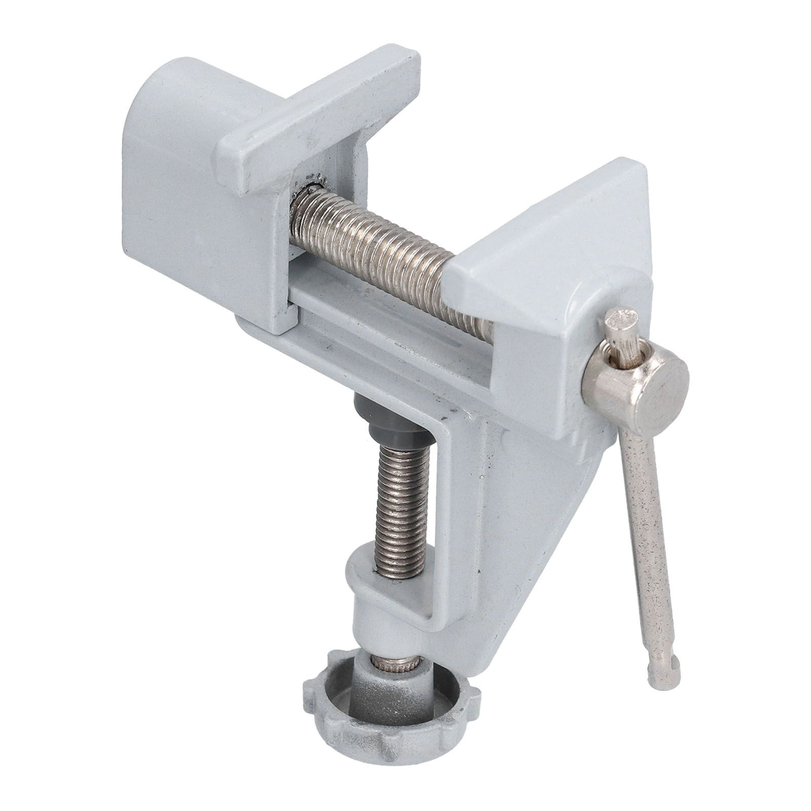 Bench Vise Small Aluminum Alloy Multifunctional Professional Vice Clamp for Garden Woodworking - Image 2