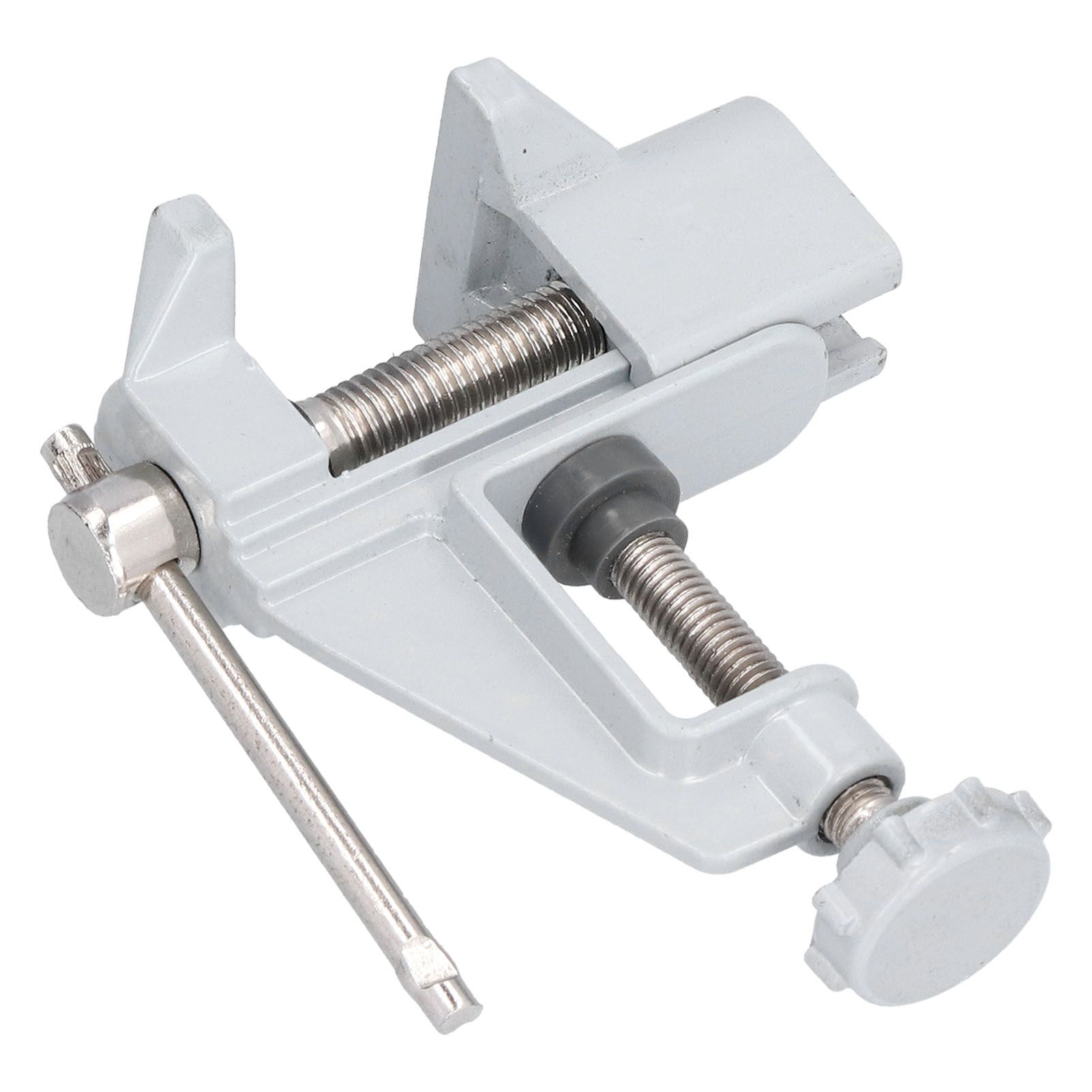 Bench Vise Small Aluminum Alloy Multifunctional Professional Vice Clamp for Garden Woodworking - Image 3